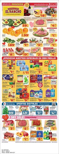 Supermercado El Rancho weekly ad