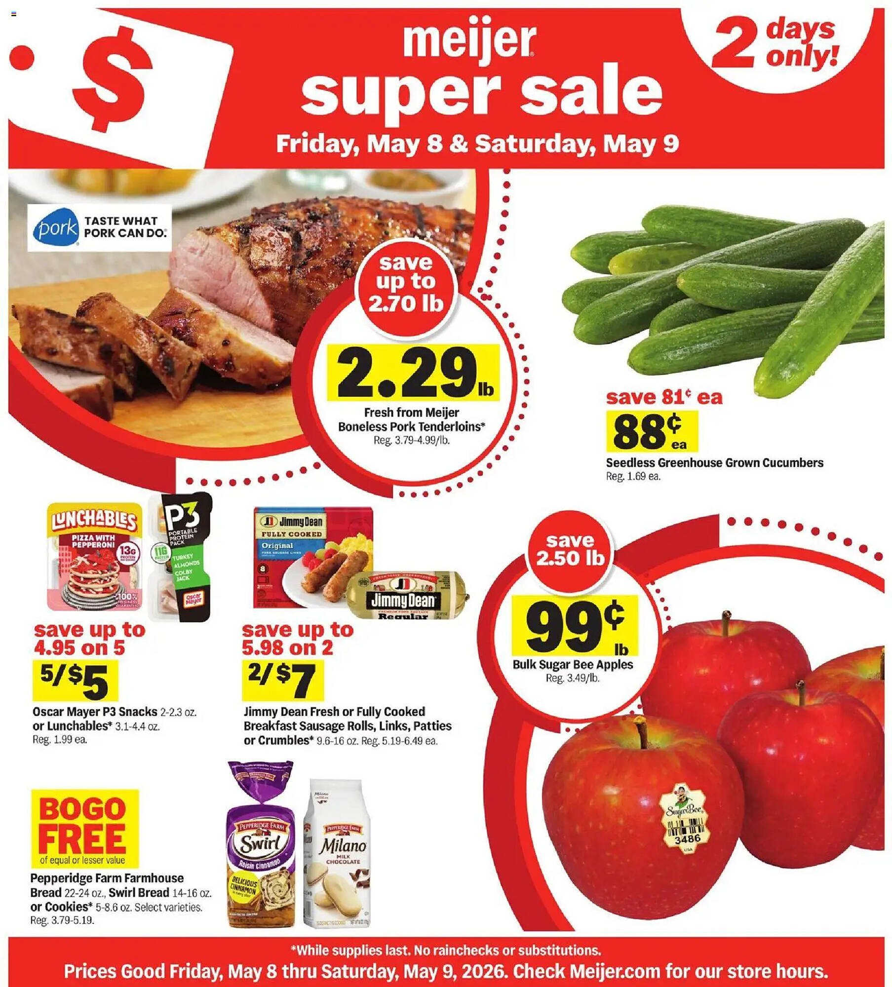 Meijer weekly ad