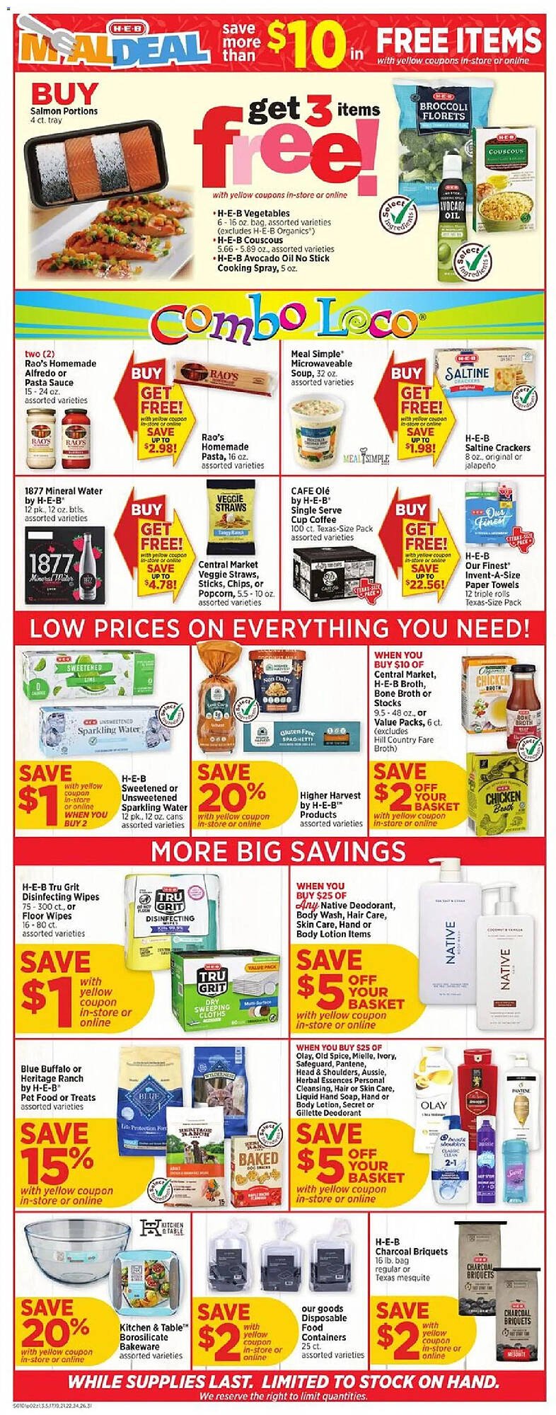 H-E-B weekly ad