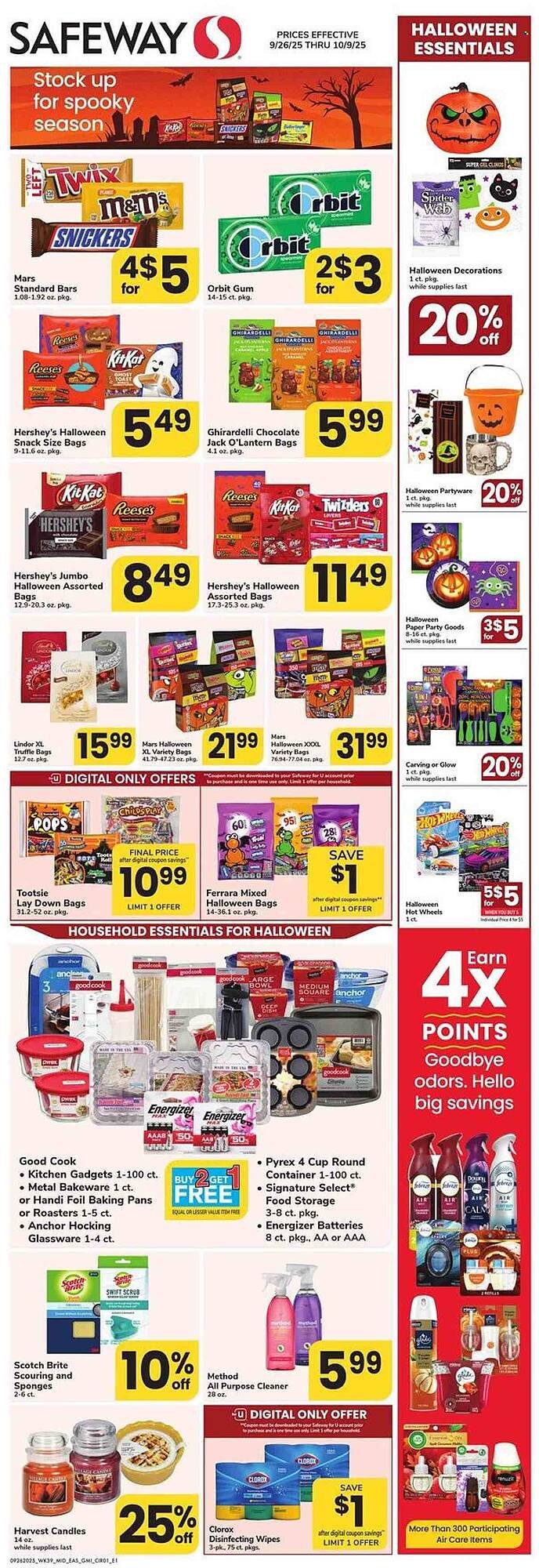 Safeway weekly ad (2025-09-26 - 2025-10-09) | 1