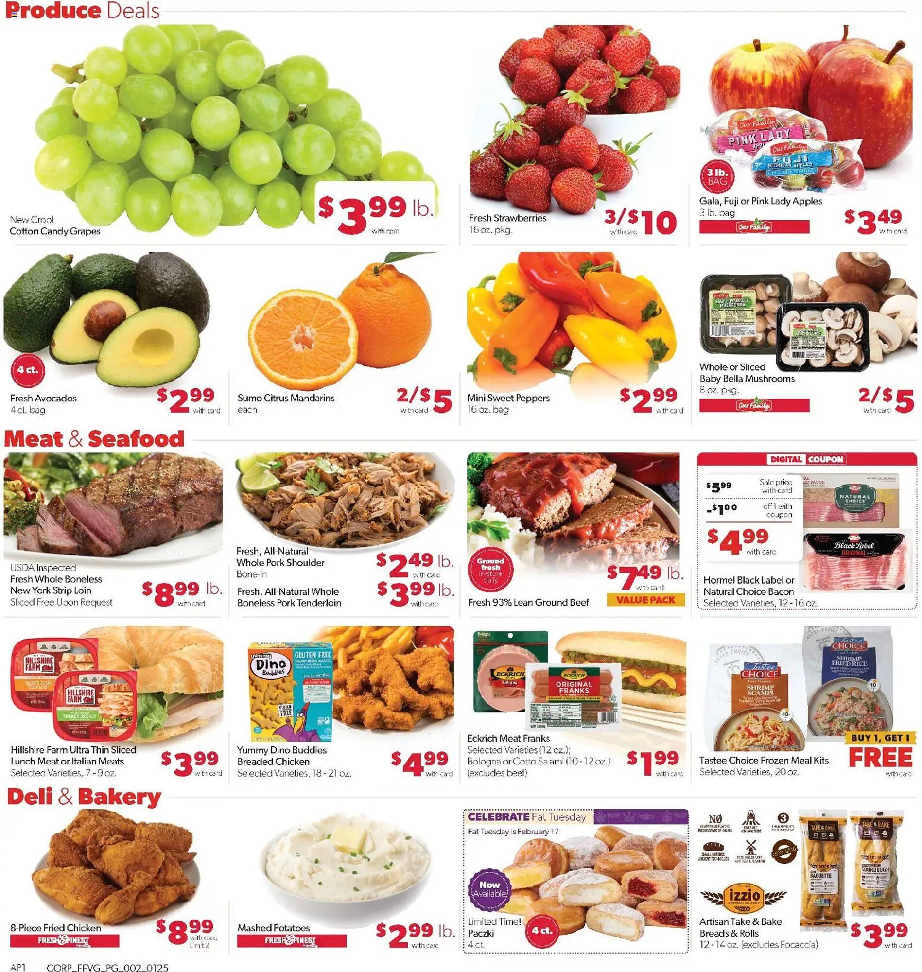 Family Fare weekly ad