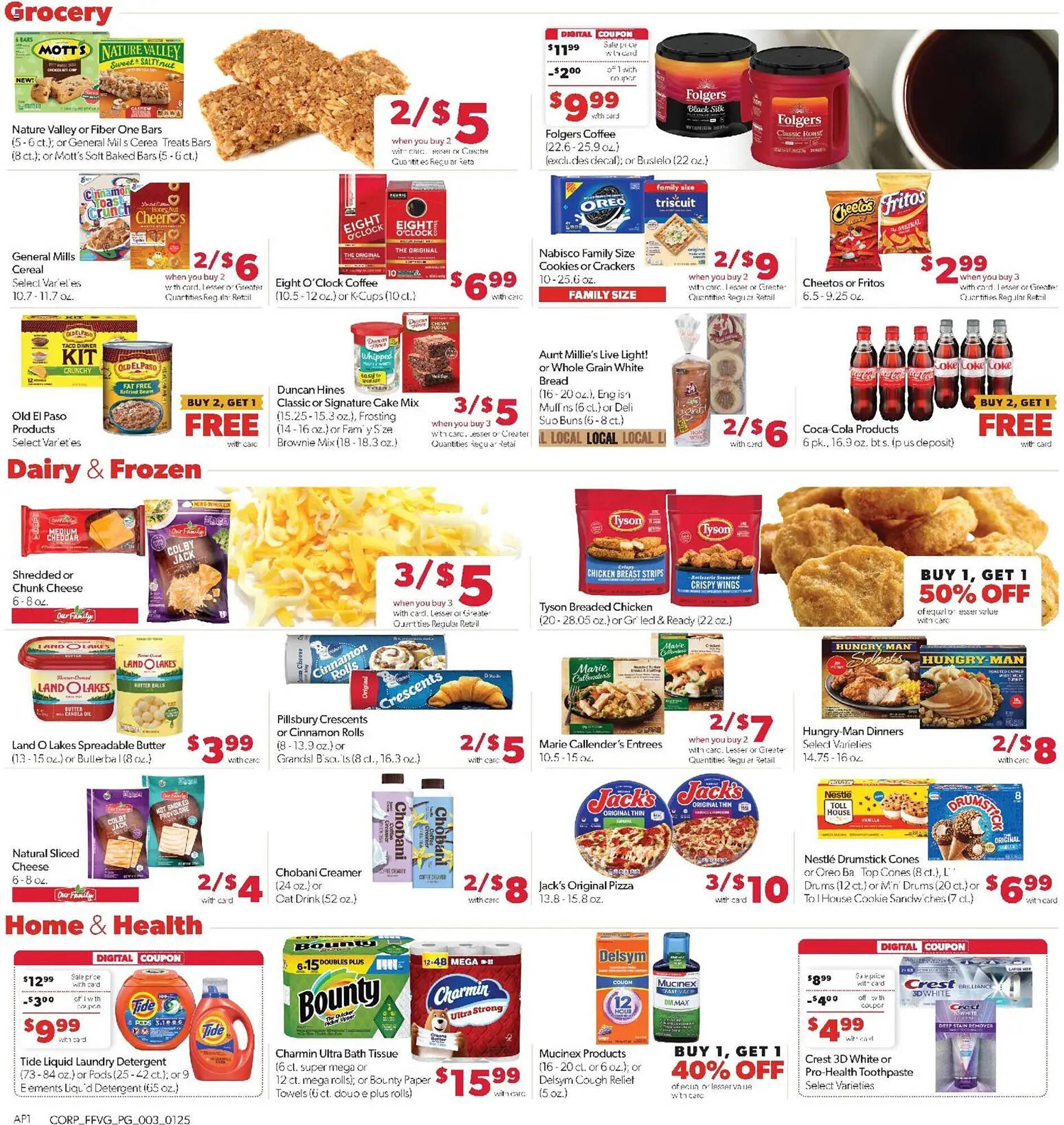 Family Fare weekly ad