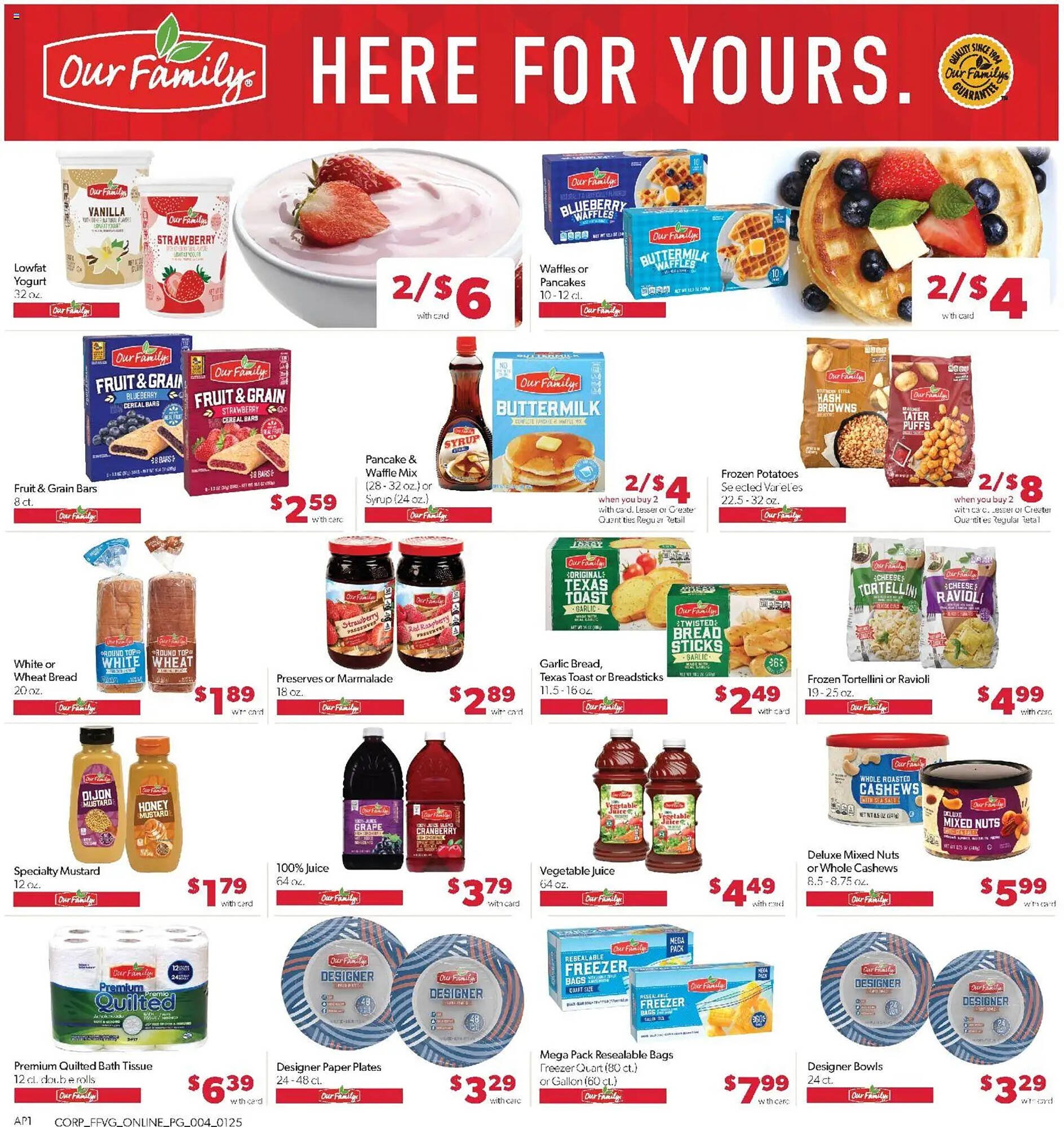 Family Fare weekly ad