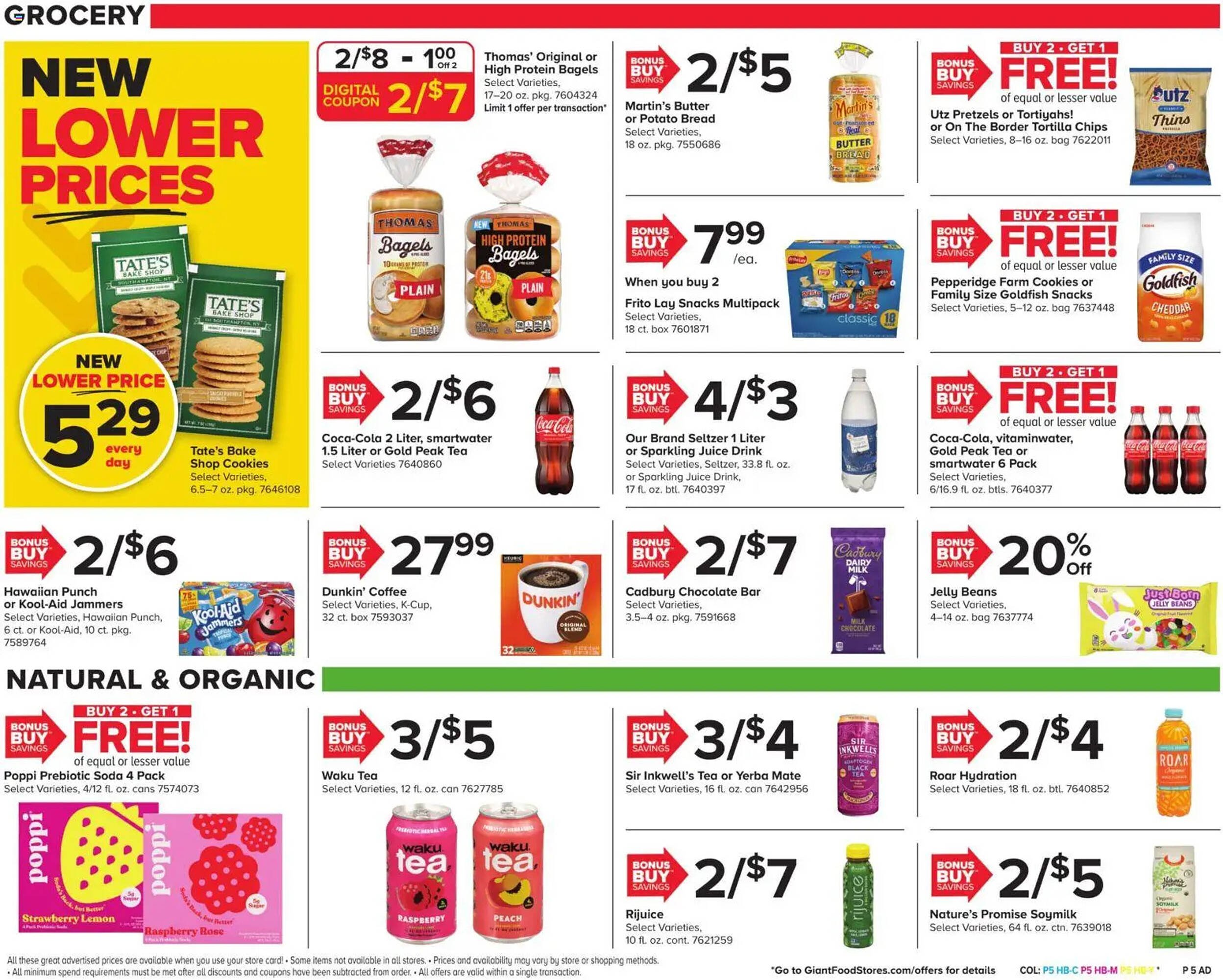 GIANT weekly ad