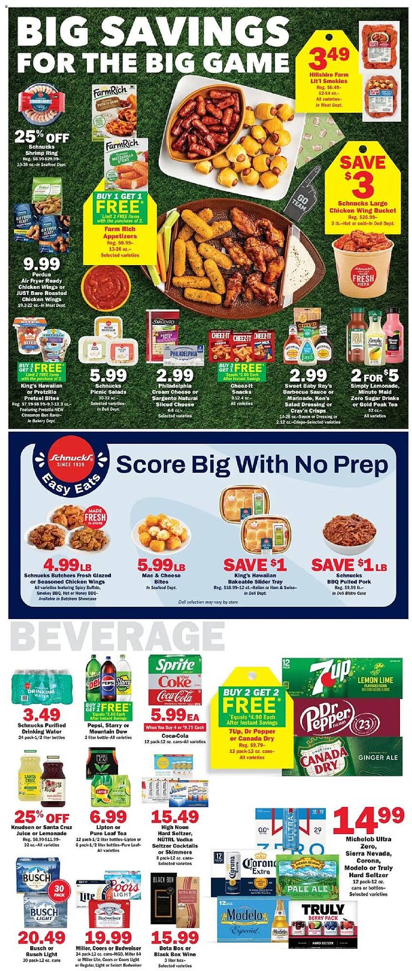 Schnucks weekly ad