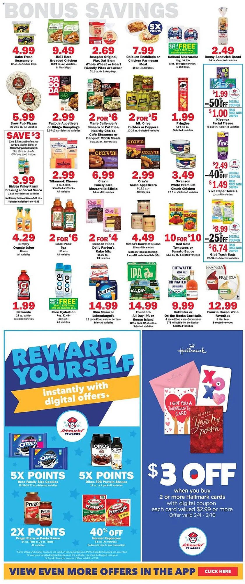 Schnucks weekly ad