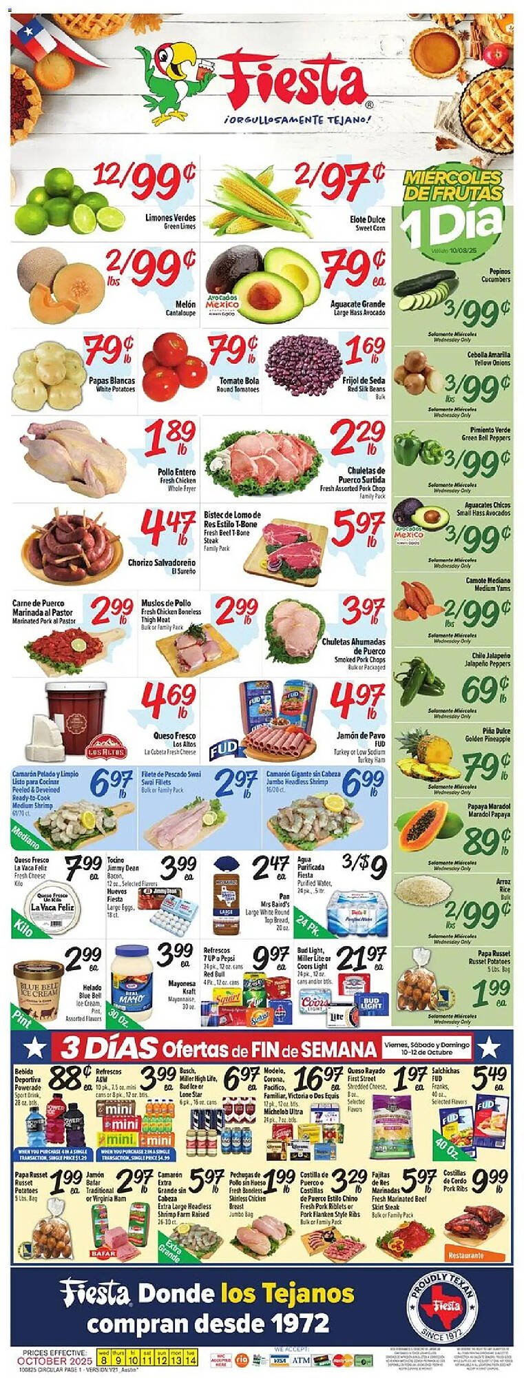 Fiesta Mart weekly ad (2025-10-08 - 2025-10-15) | 1