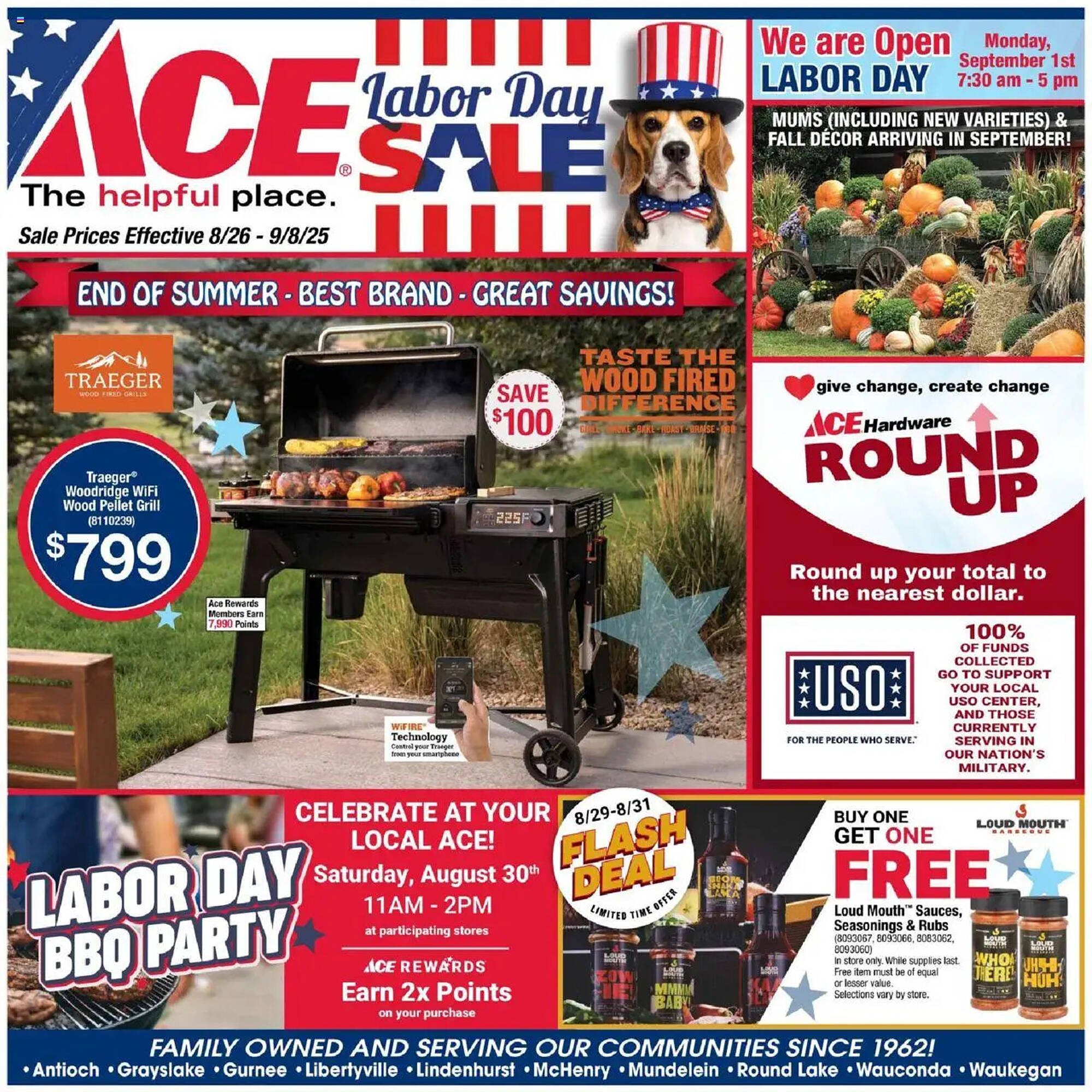 Ace Hardware Weekly Ad (2025-08-26 - 2025-09-09) | 1
