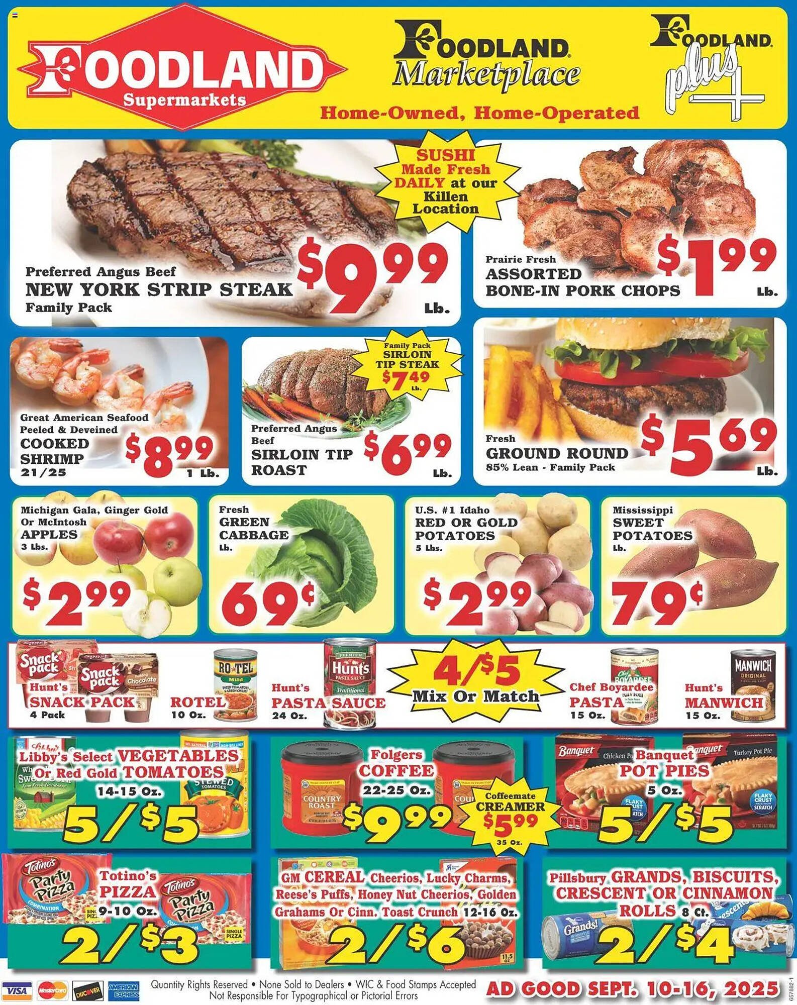 Foodland weekly ad (2025-09-10 - 2025-09-17) | 1