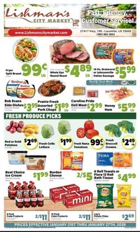 Lishman's City Market weekly ad
