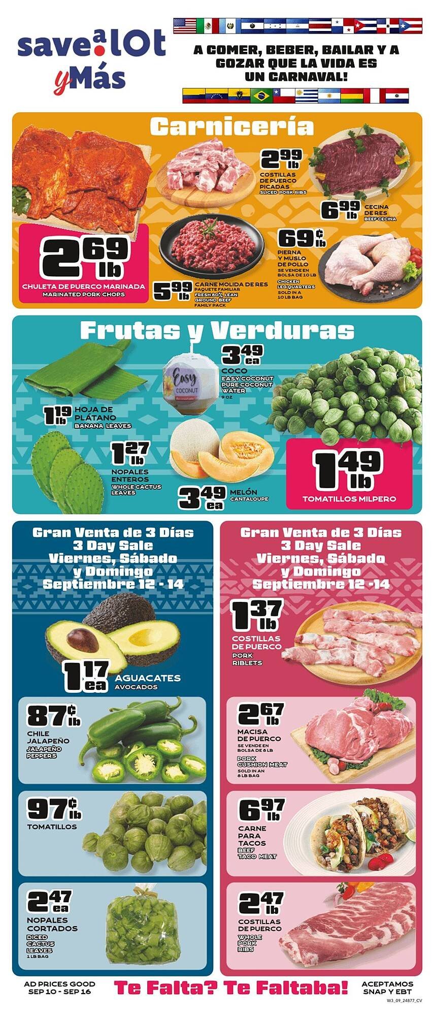 Save a Lot weekly ad (2025-09-10 - 2025-09-16) | 1