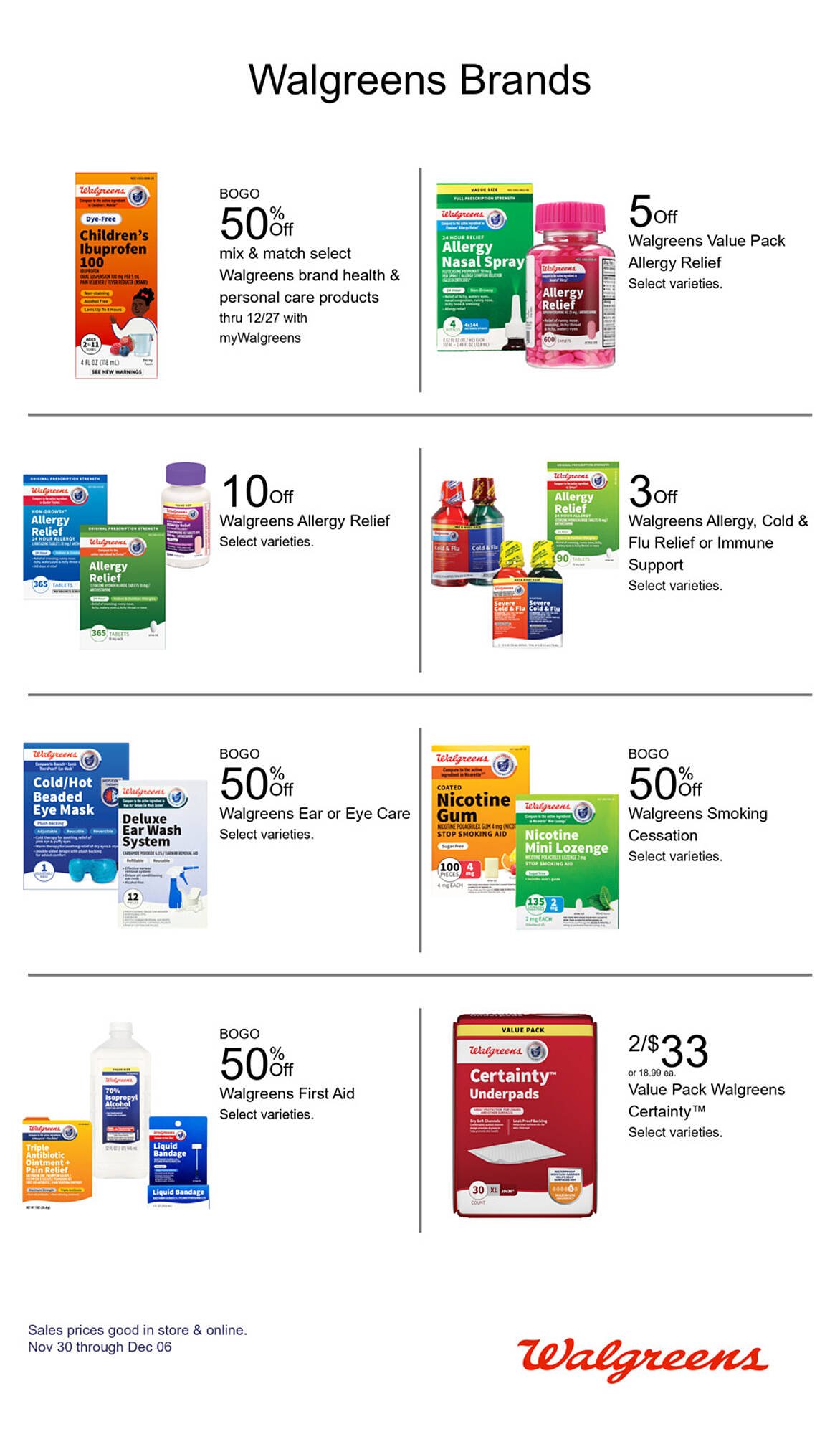 Walgreens weekly ad