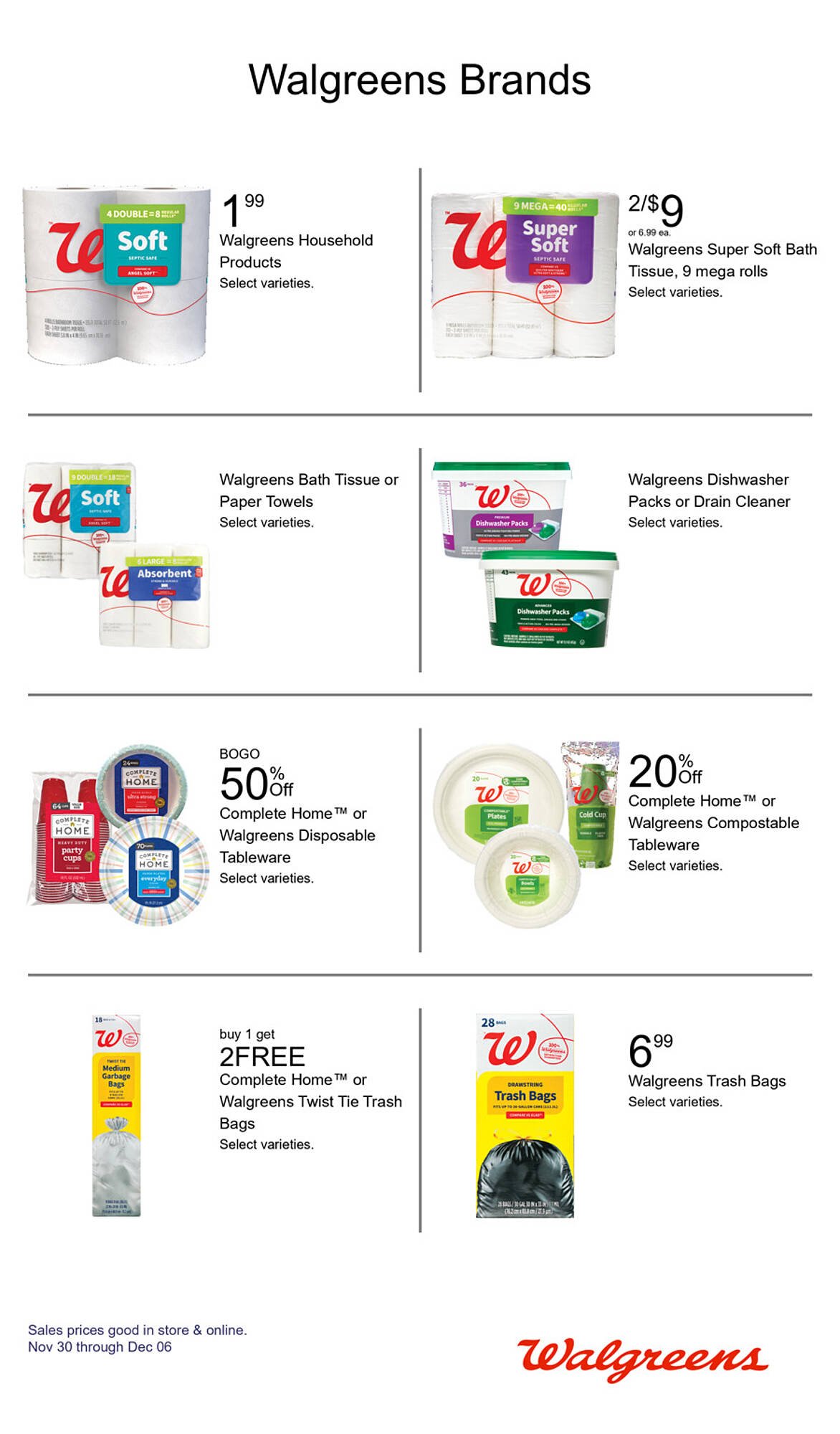 Walgreens weekly ad
