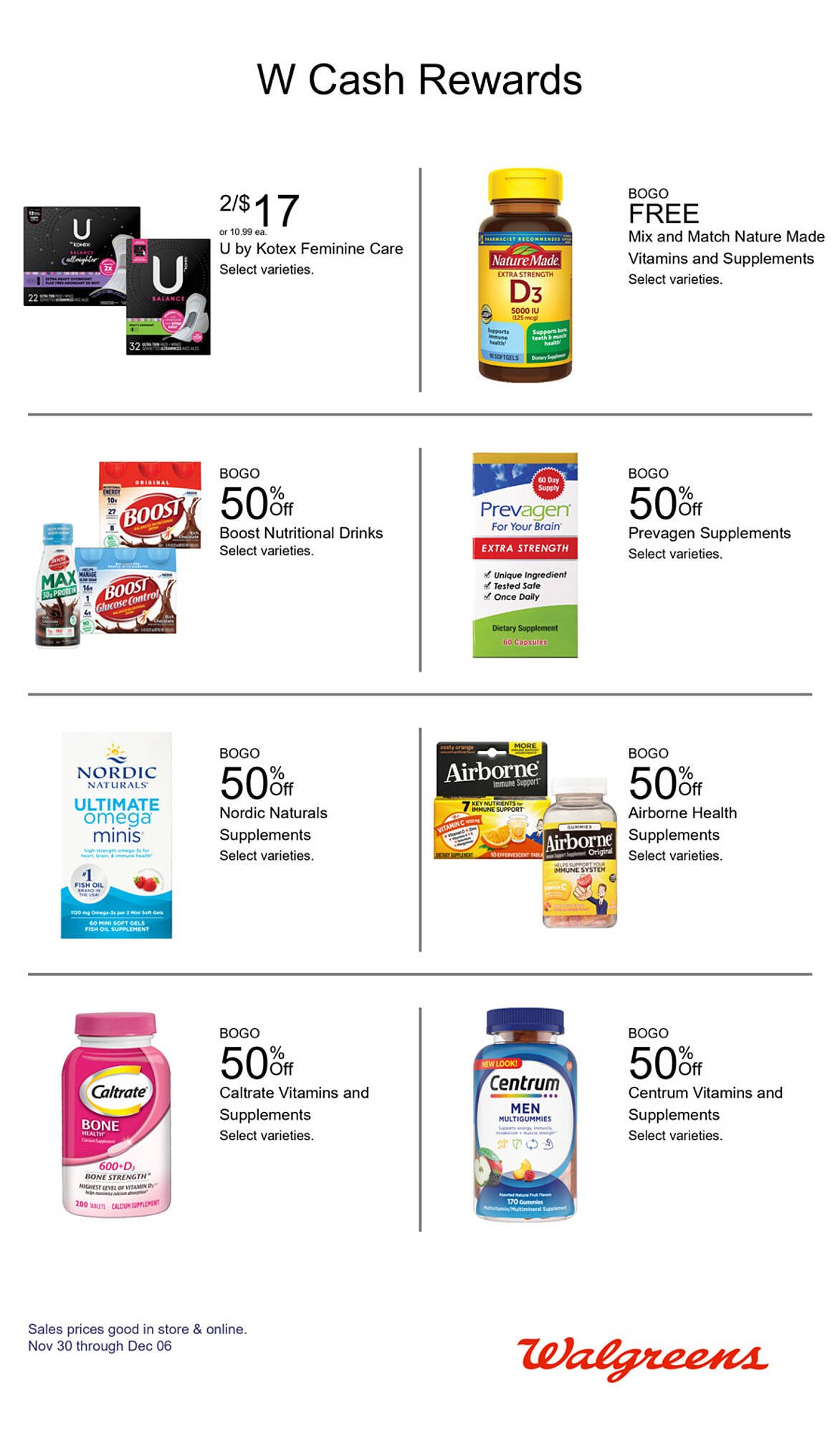Walgreens weekly ad