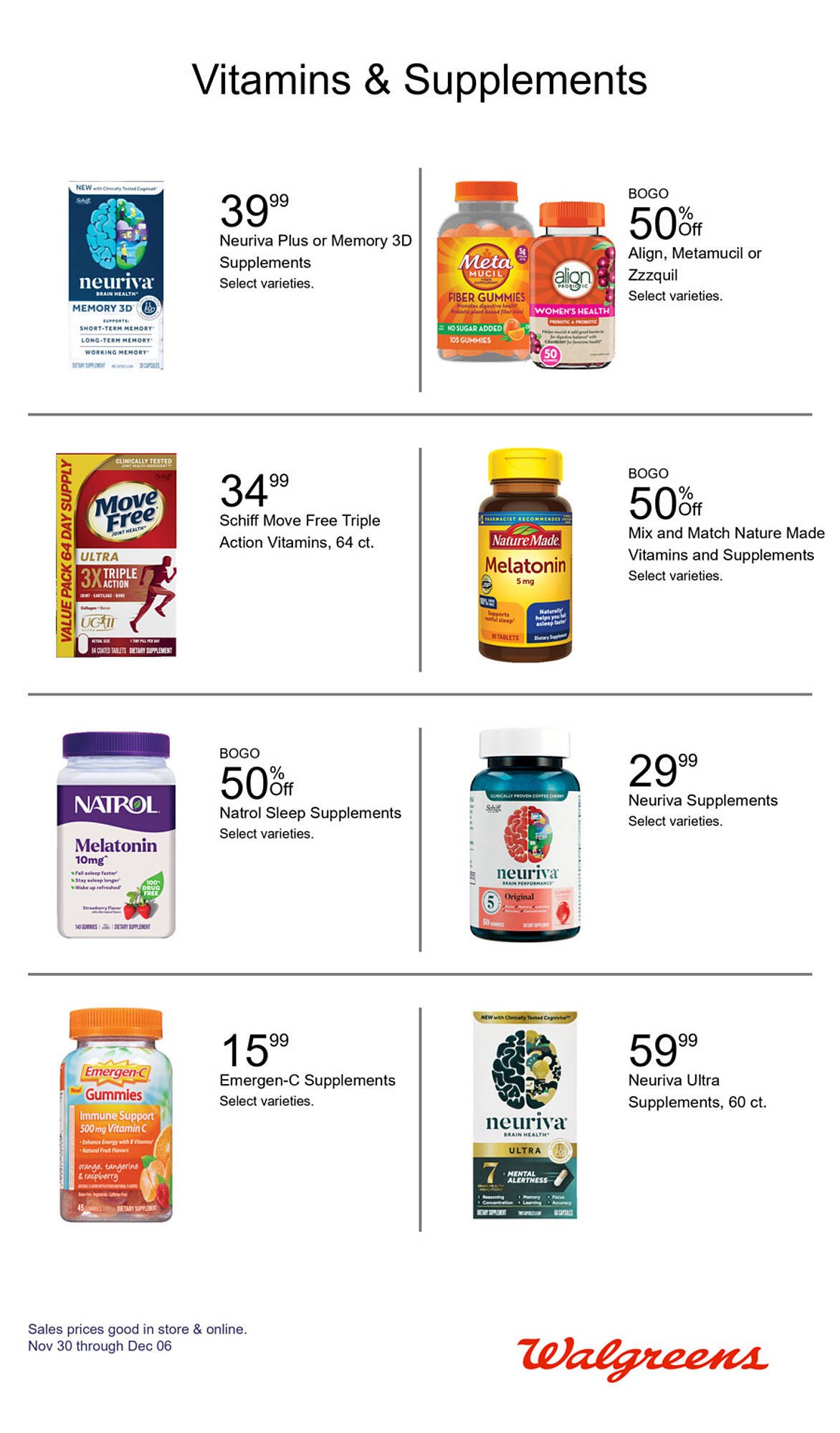 Walgreens weekly ad