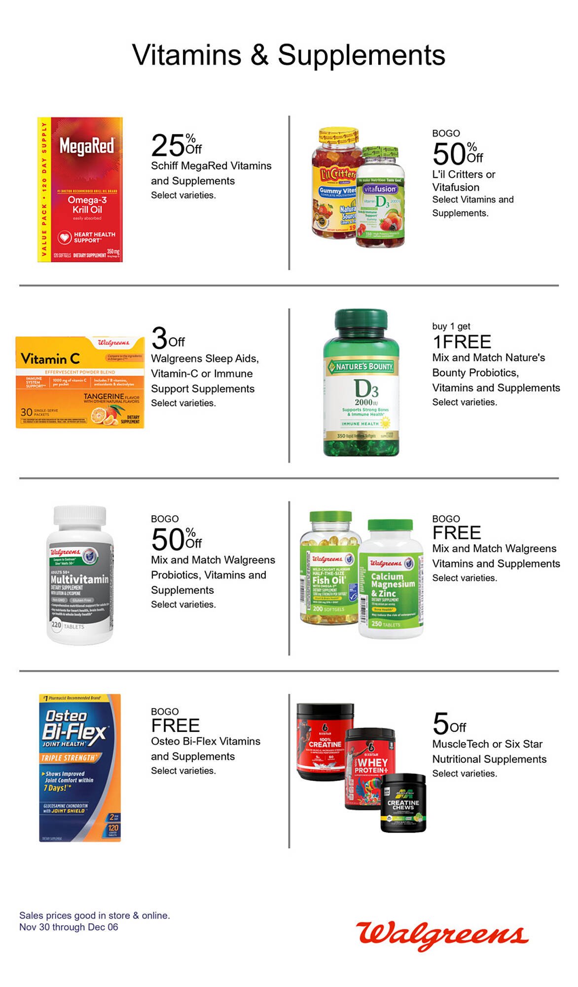 Walgreens weekly ad