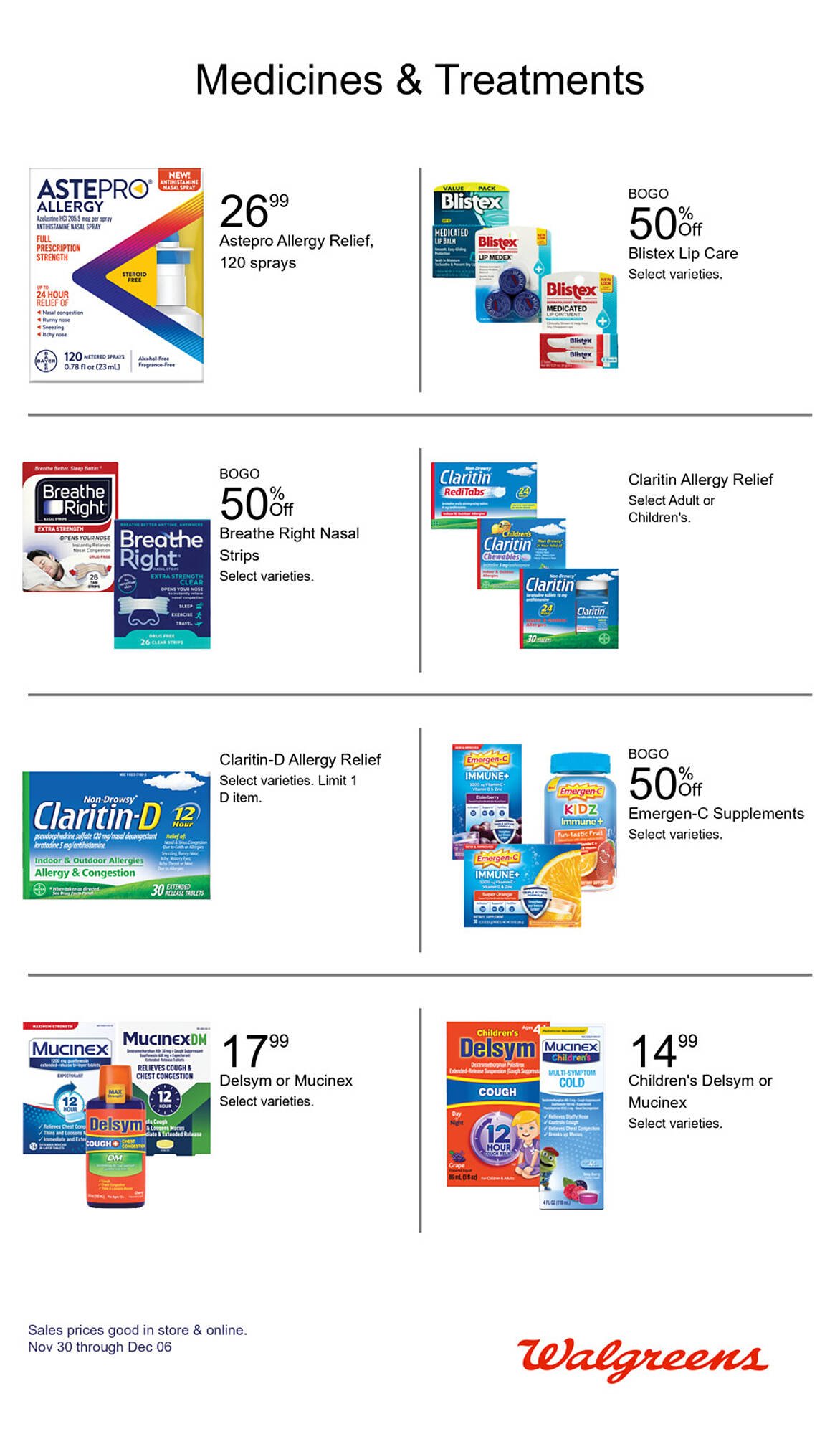 Walgreens weekly ad