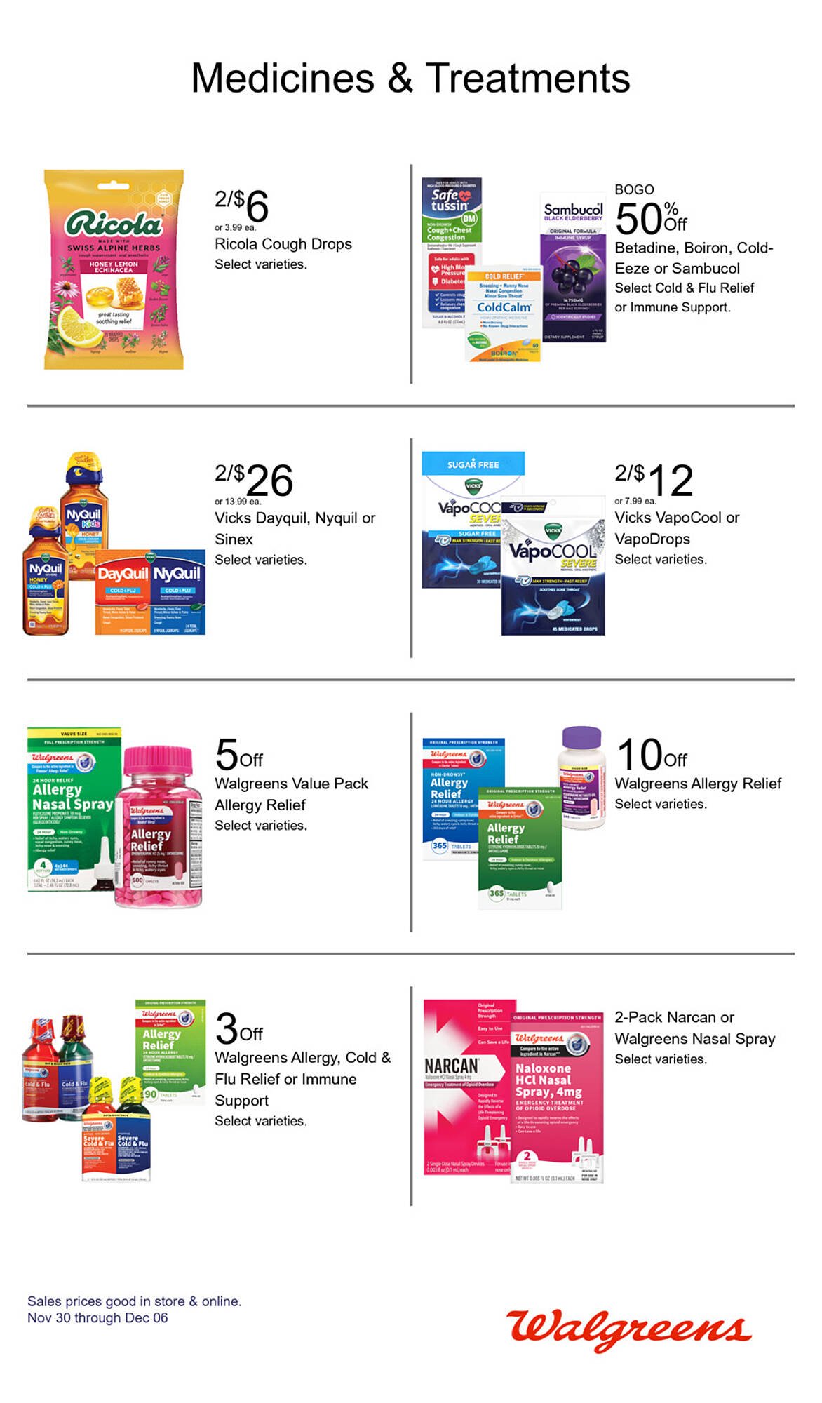 Walgreens weekly ad