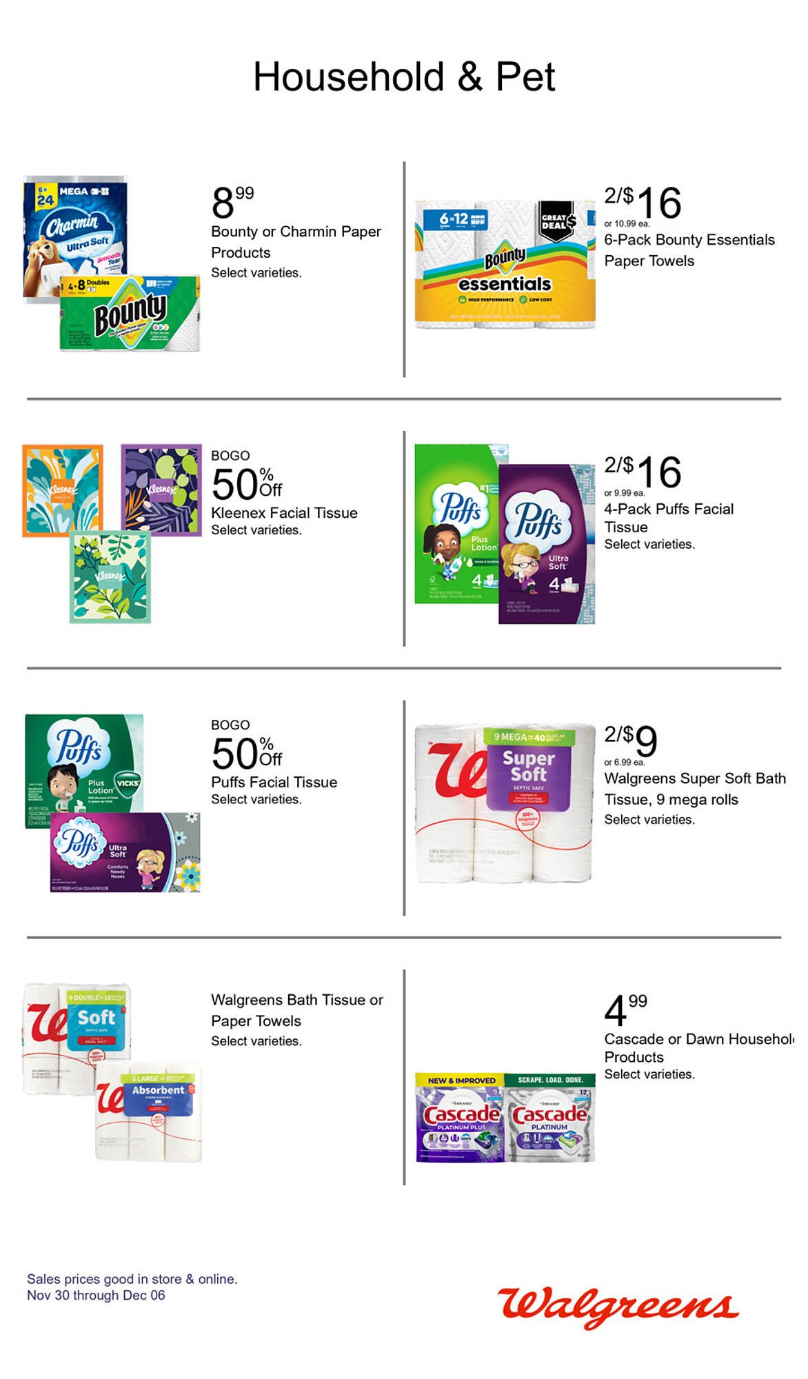 Walgreens weekly ad