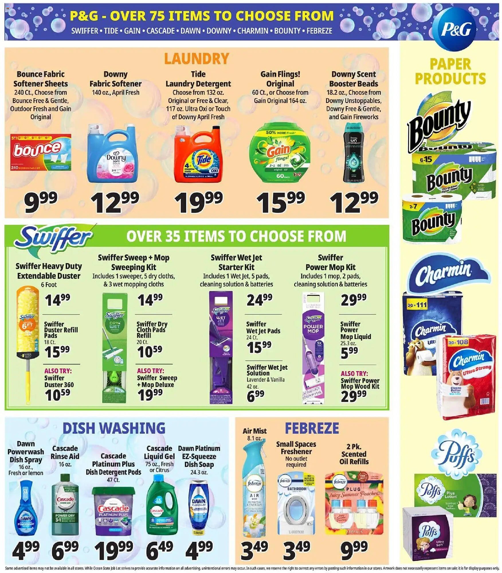 Ocean State Job Lot flyer