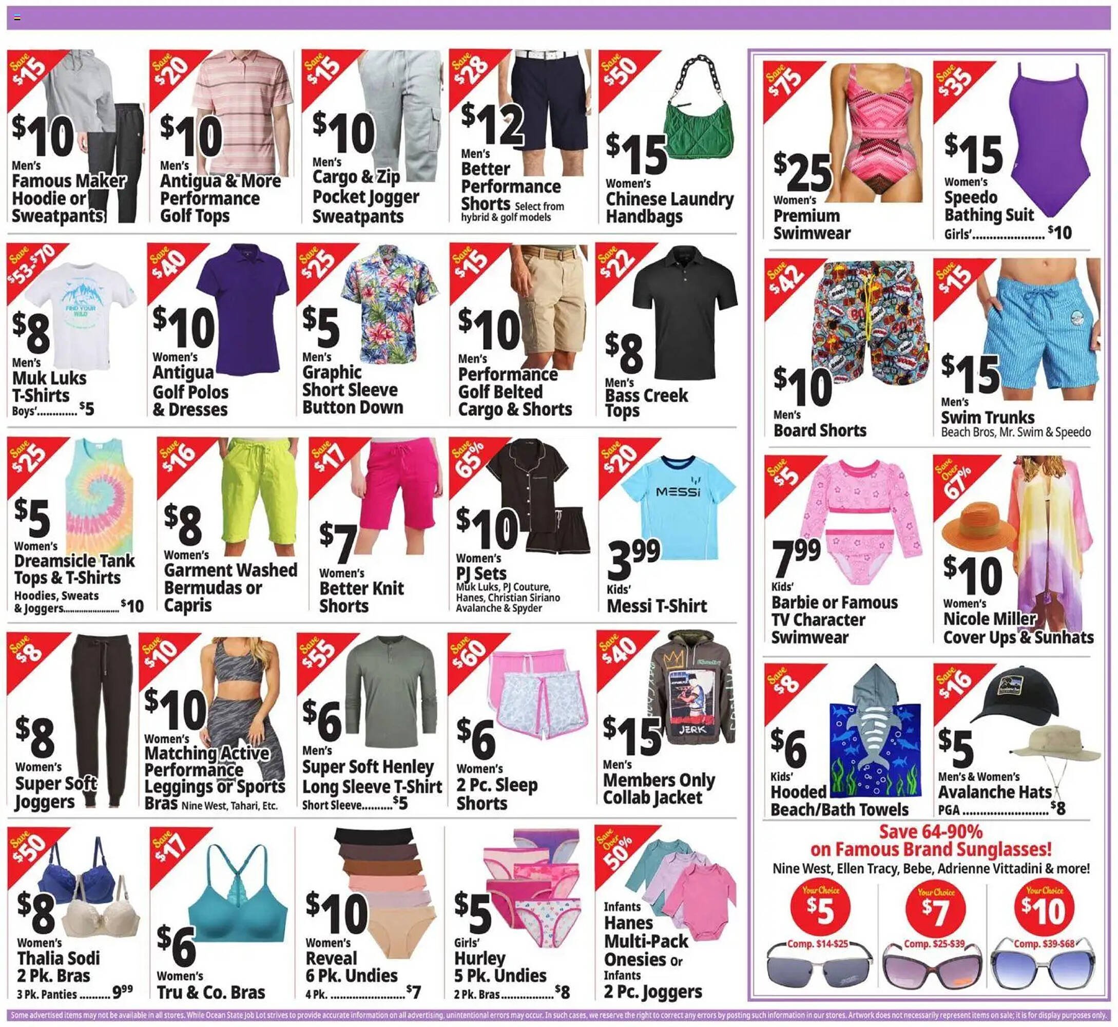 Ocean State Job Lot flyer