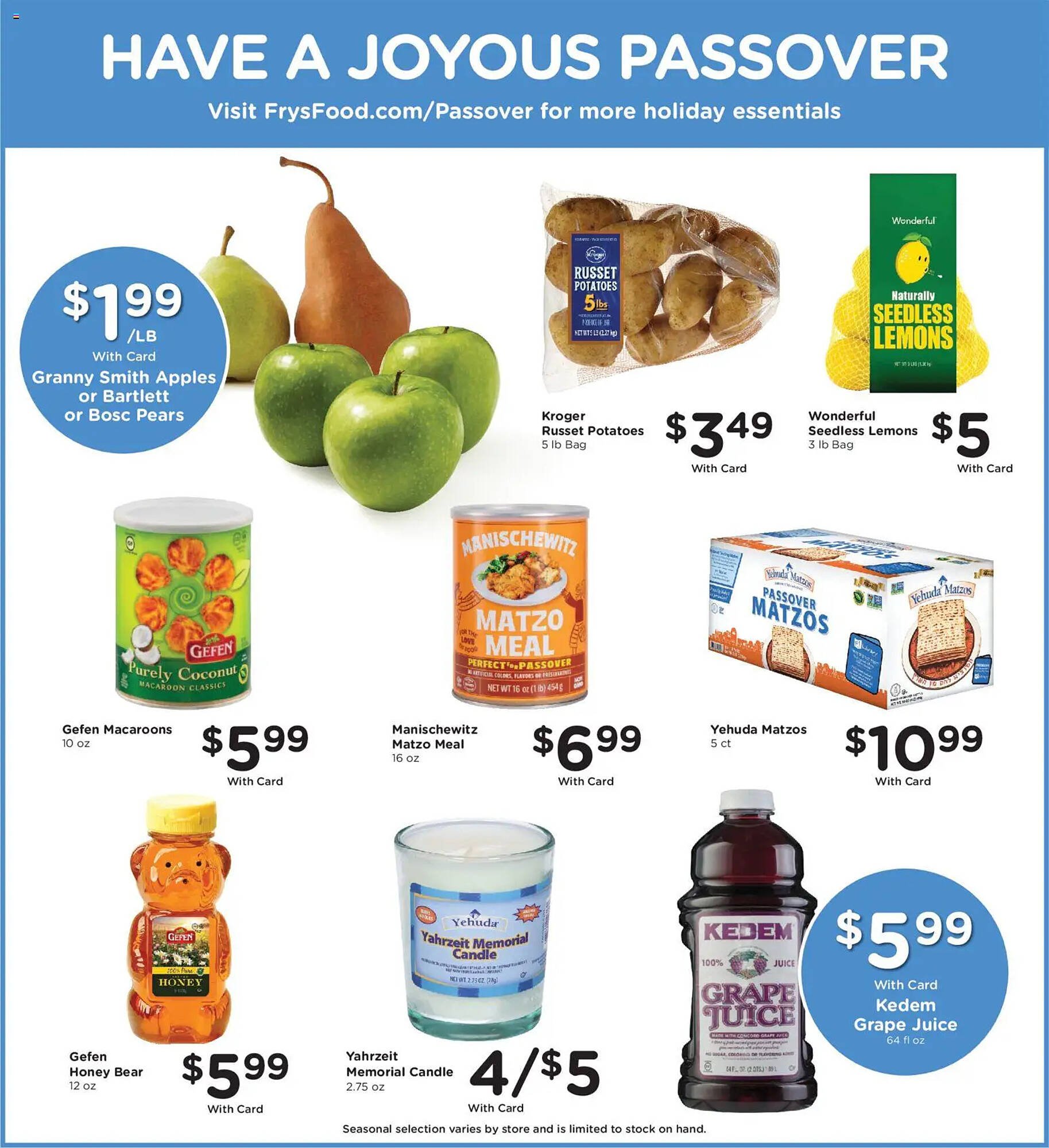 Fry's weekly ad