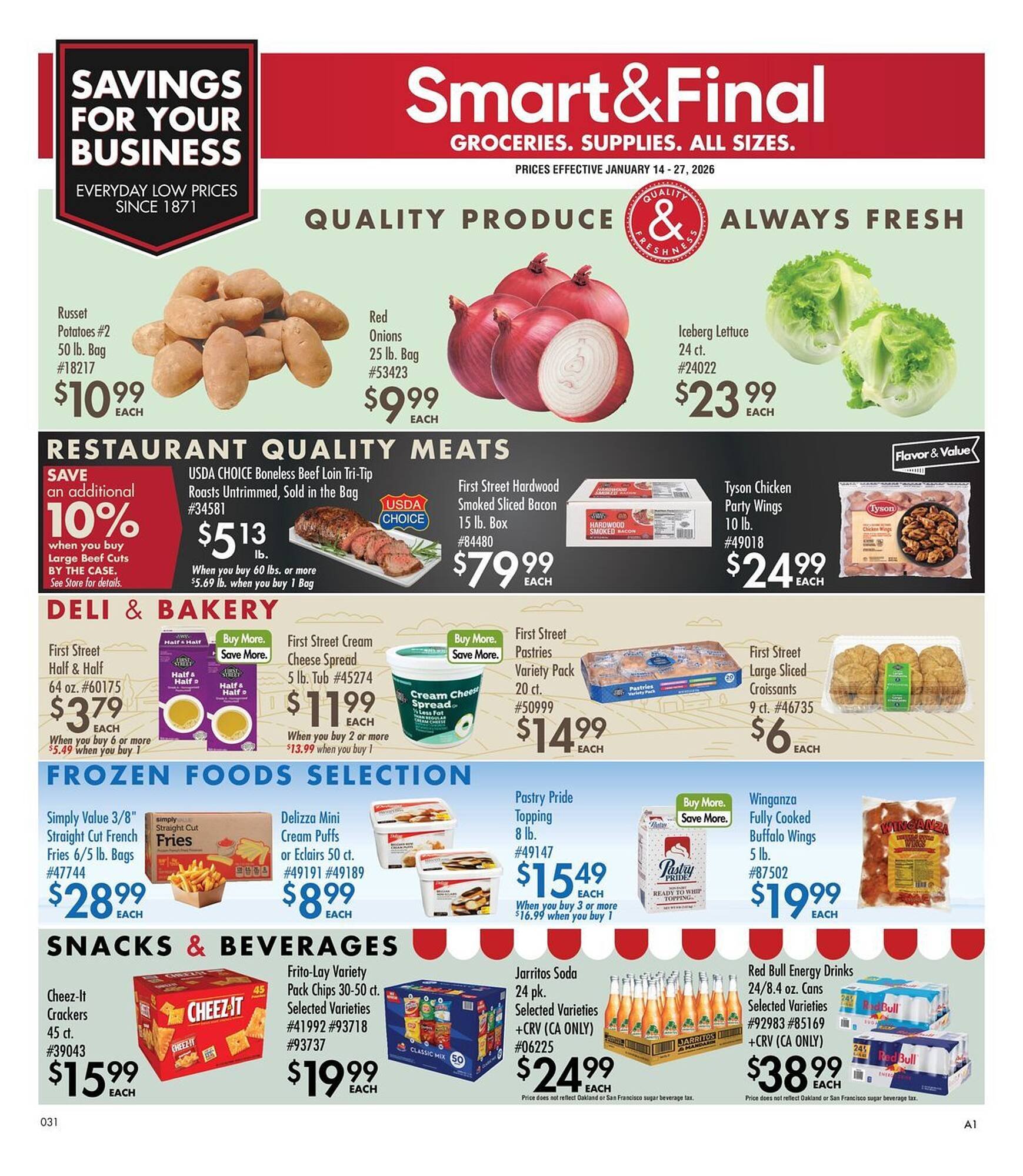 Smart &amp; Final weekly ad