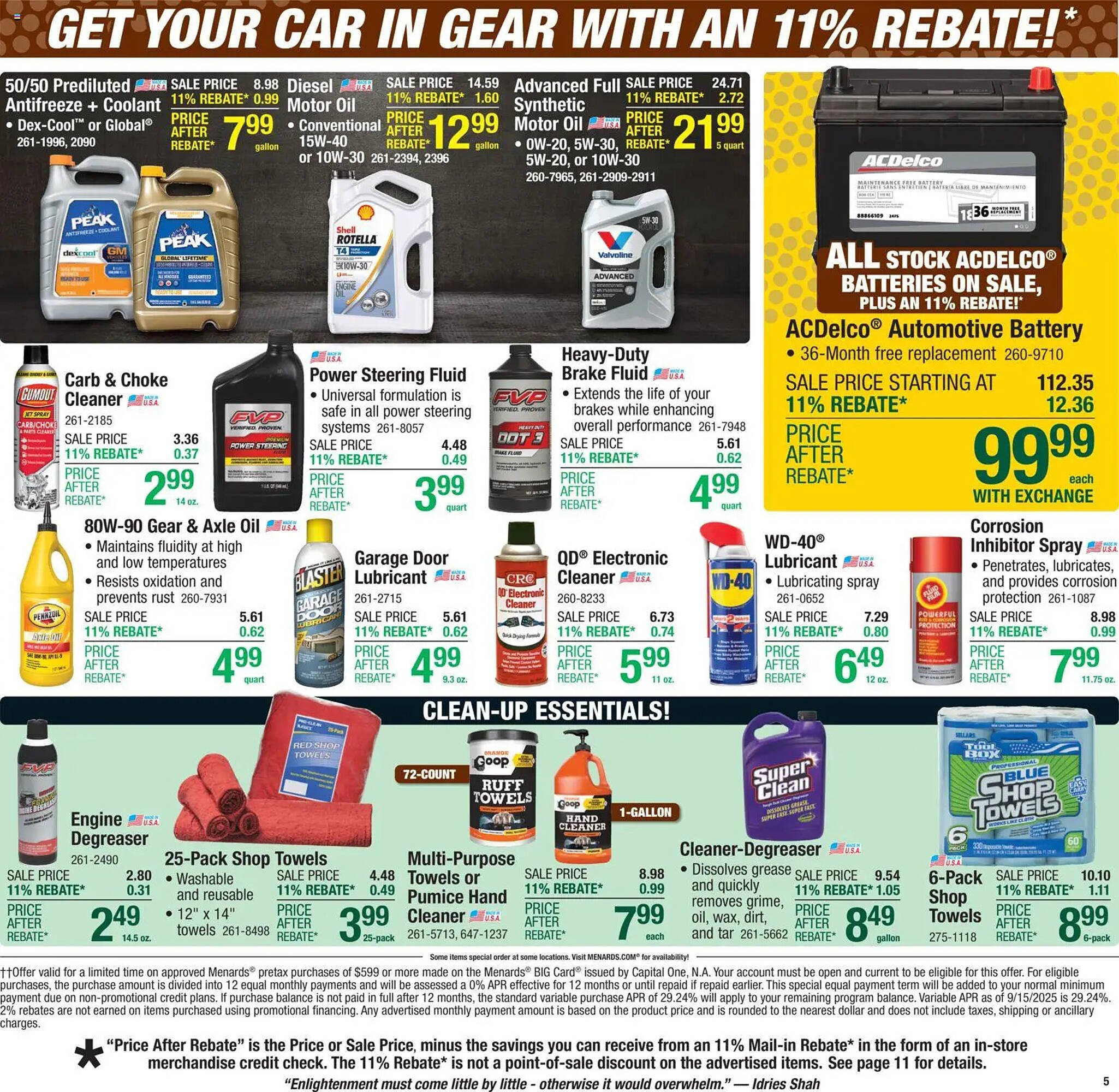 Menards weekly ad (2025-10-30 - 2025-11-09) | 8