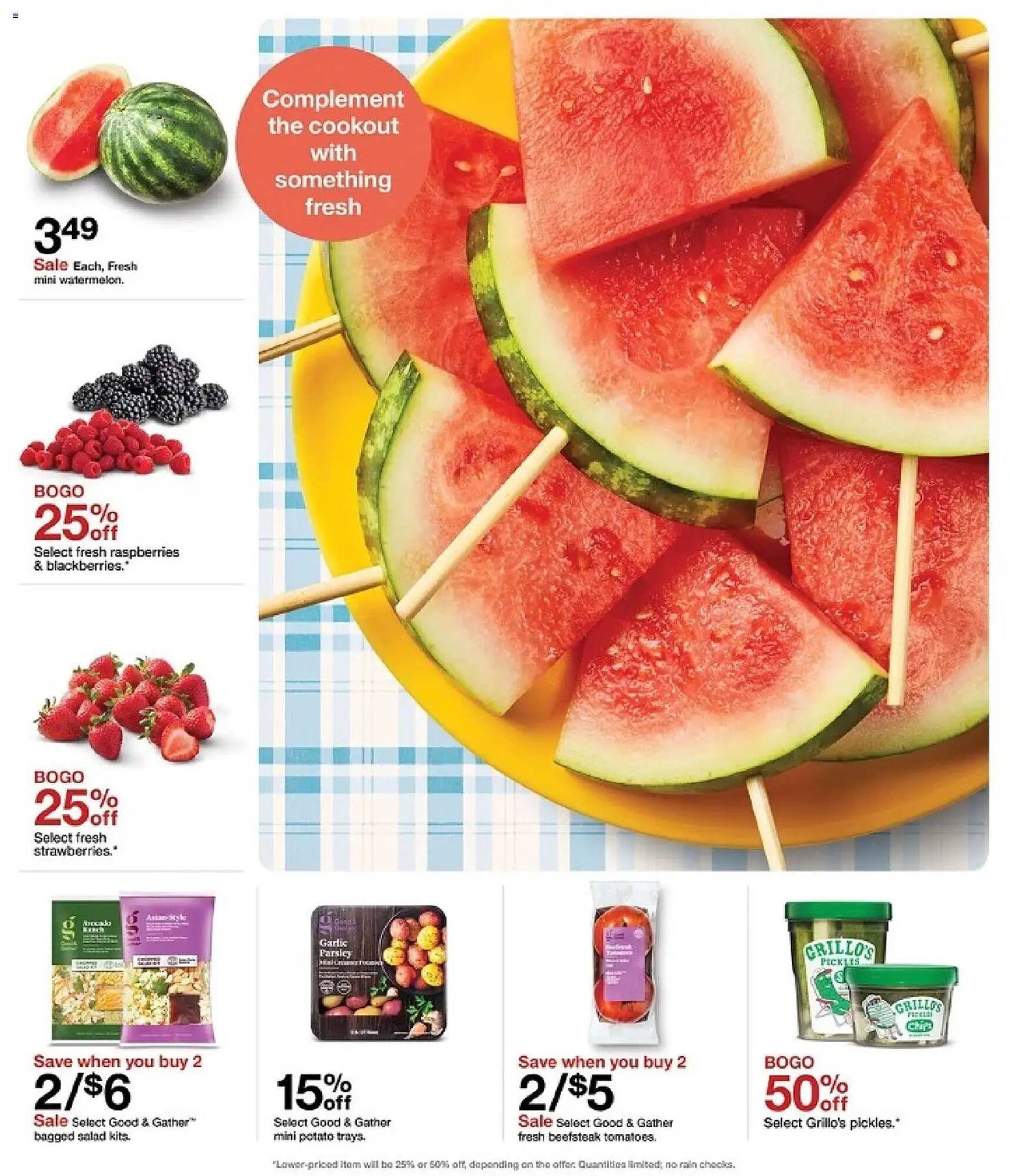 Target weekly ad