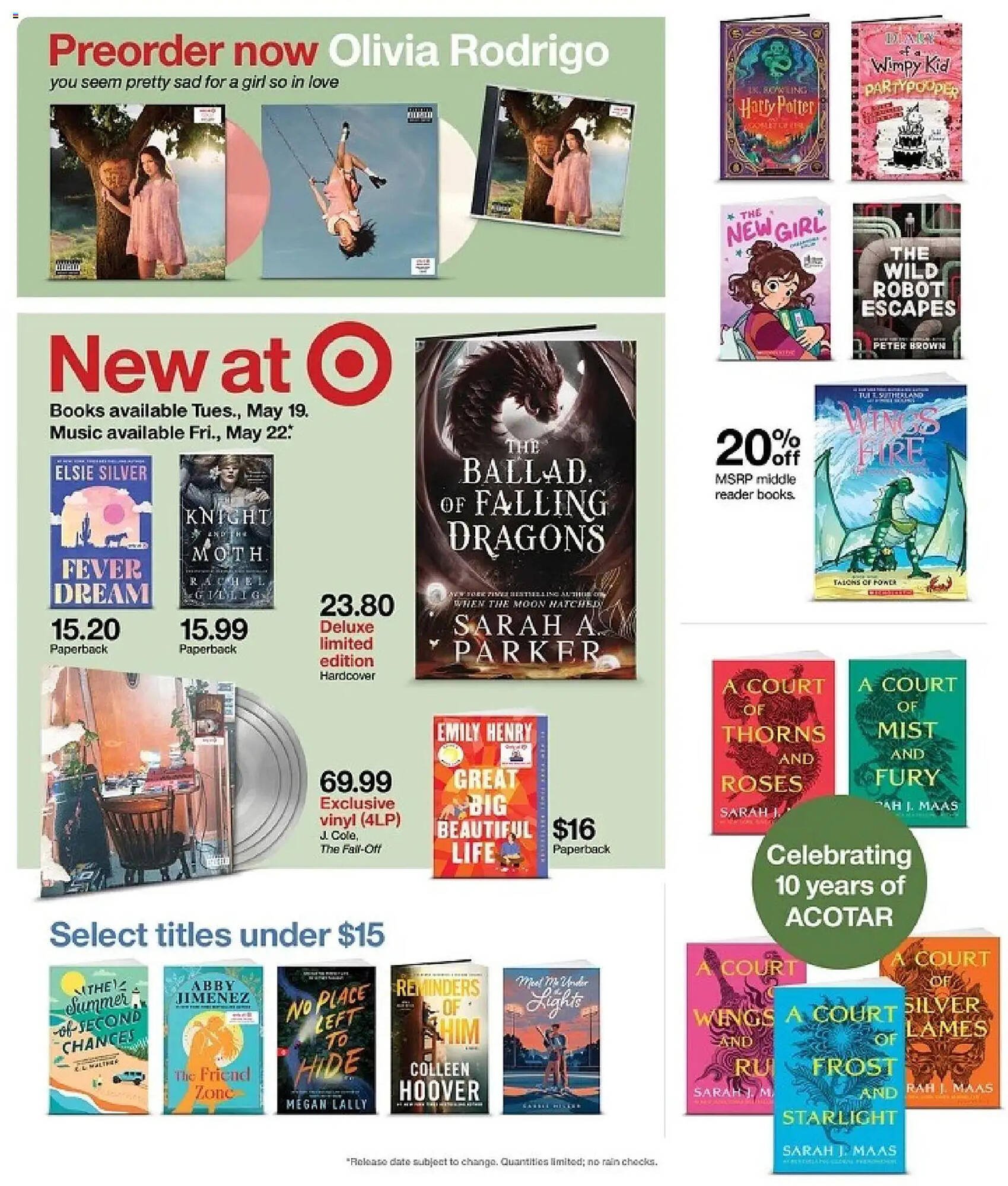 Target weekly ad