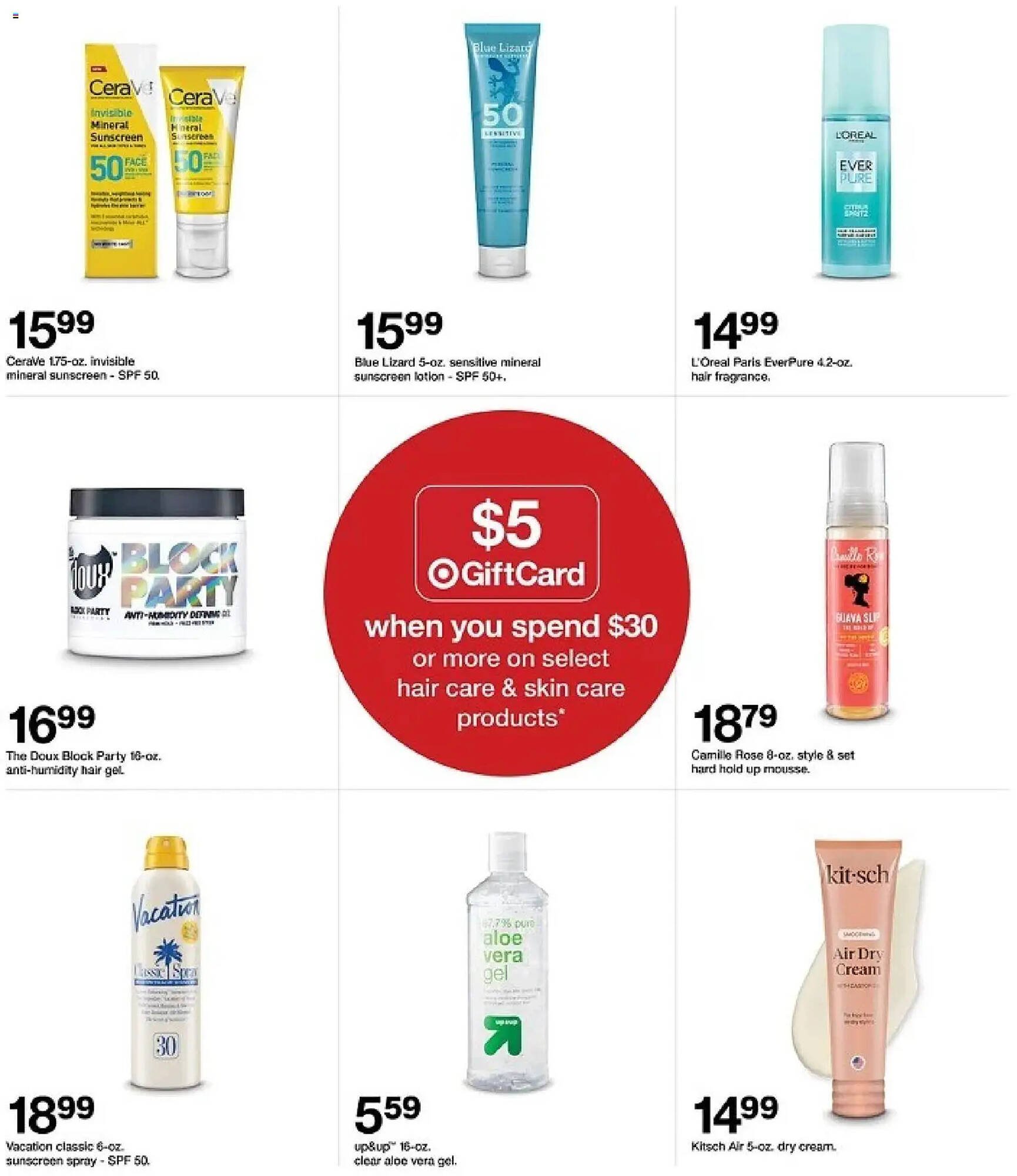 Target weekly ad