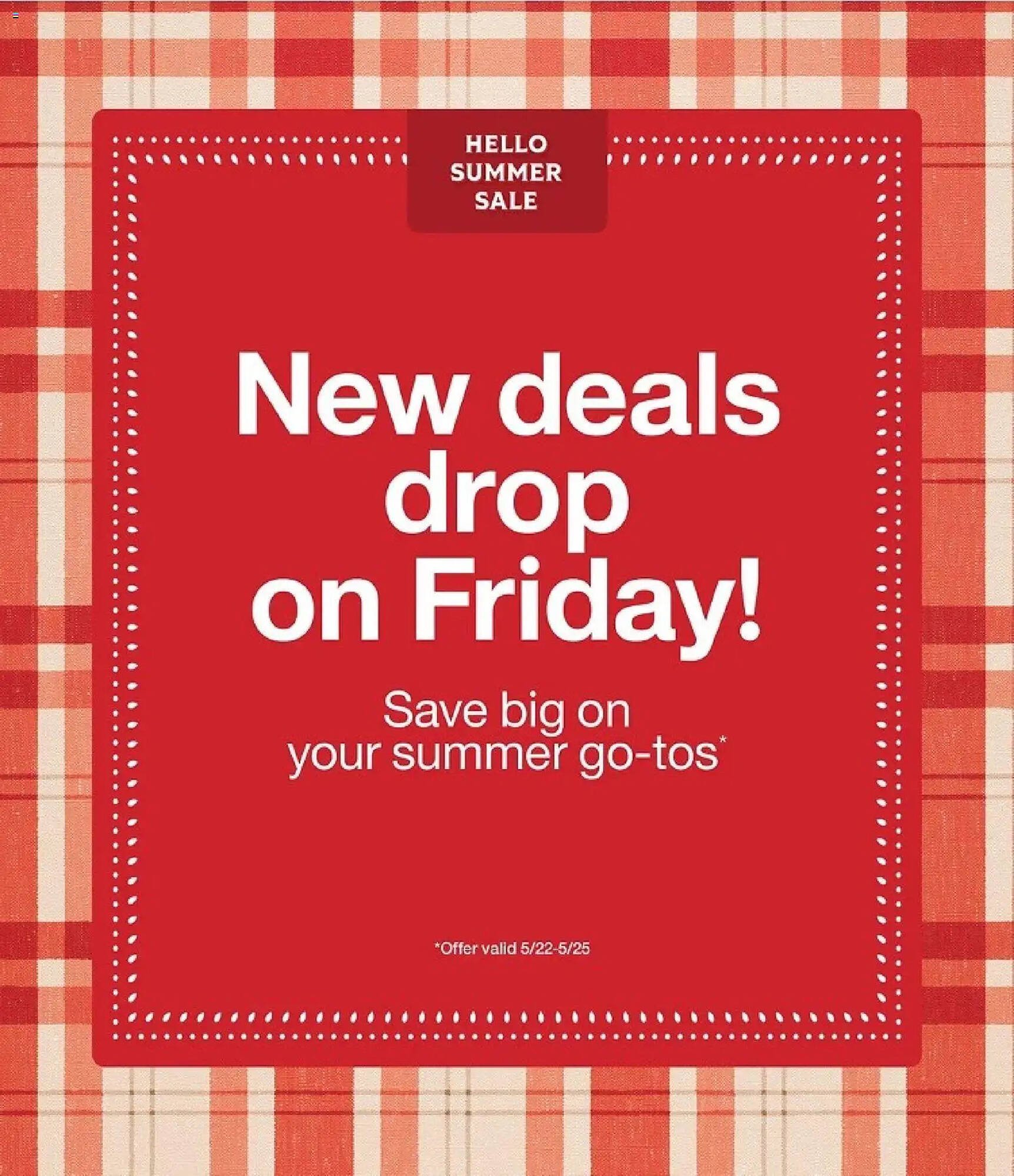 Target weekly ad