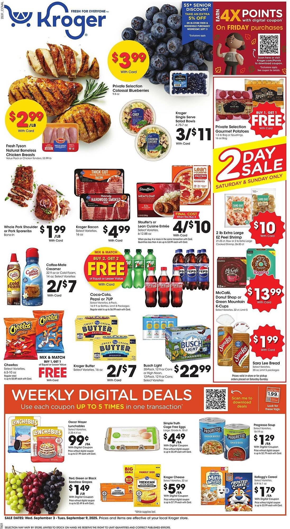Kroger weekly ad (2025-09-03 - 2025-09-09) | 1