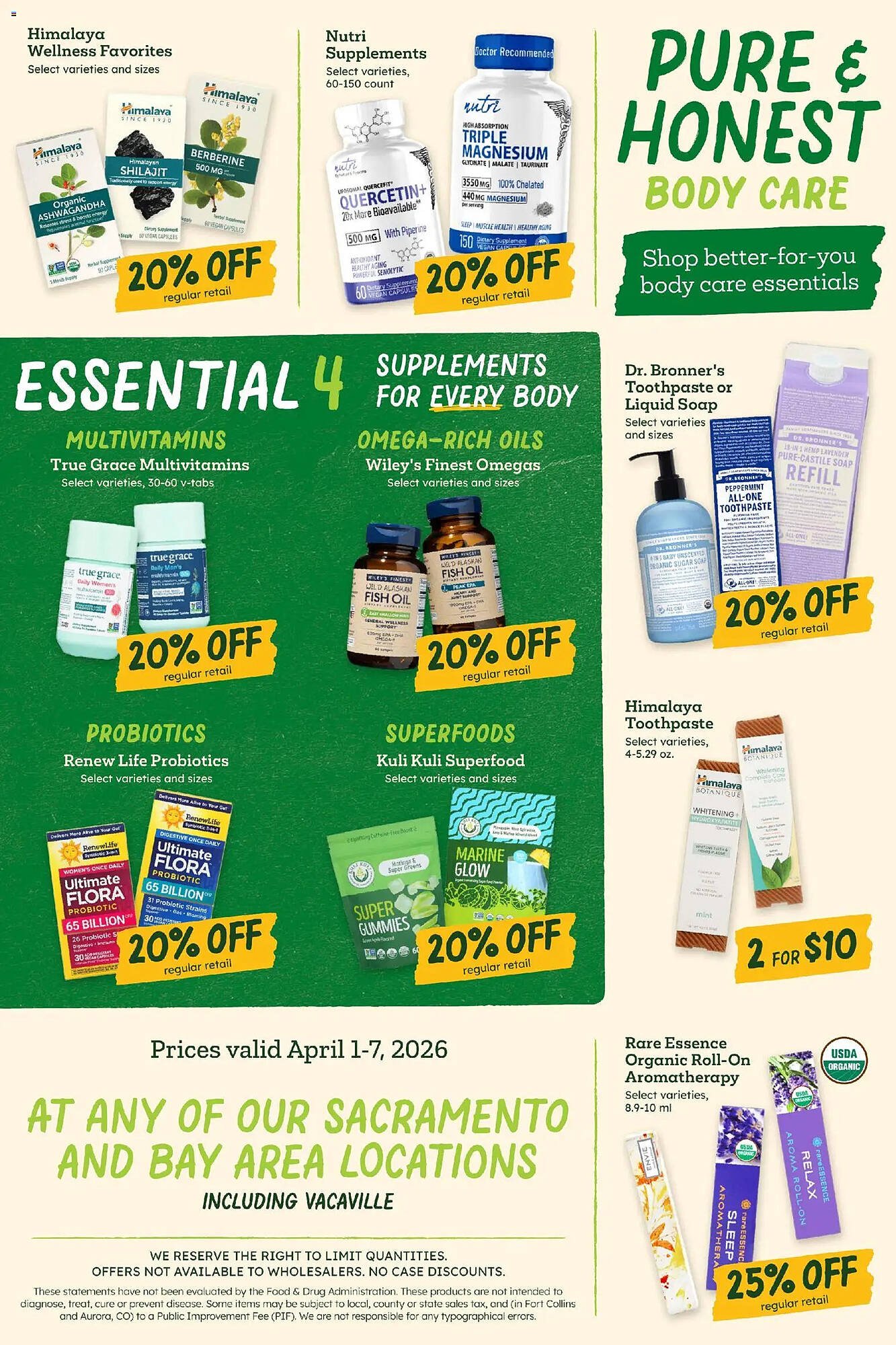 Sprouts Farmers Market weekly ad