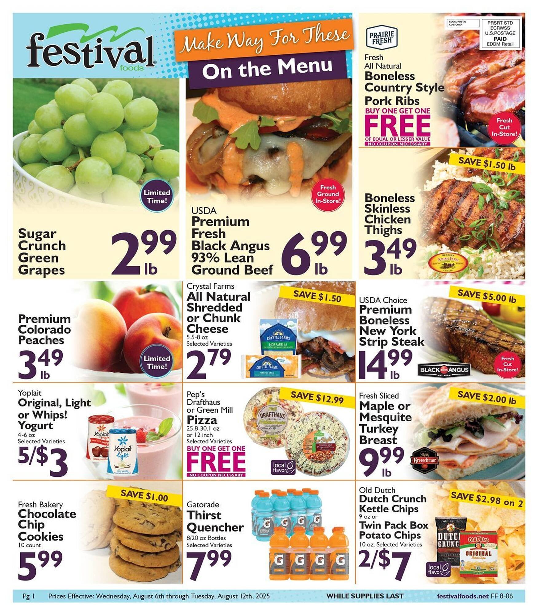 Festival Foods Weekly Ad (2025-08-06 - 2025-08-12) | 1
