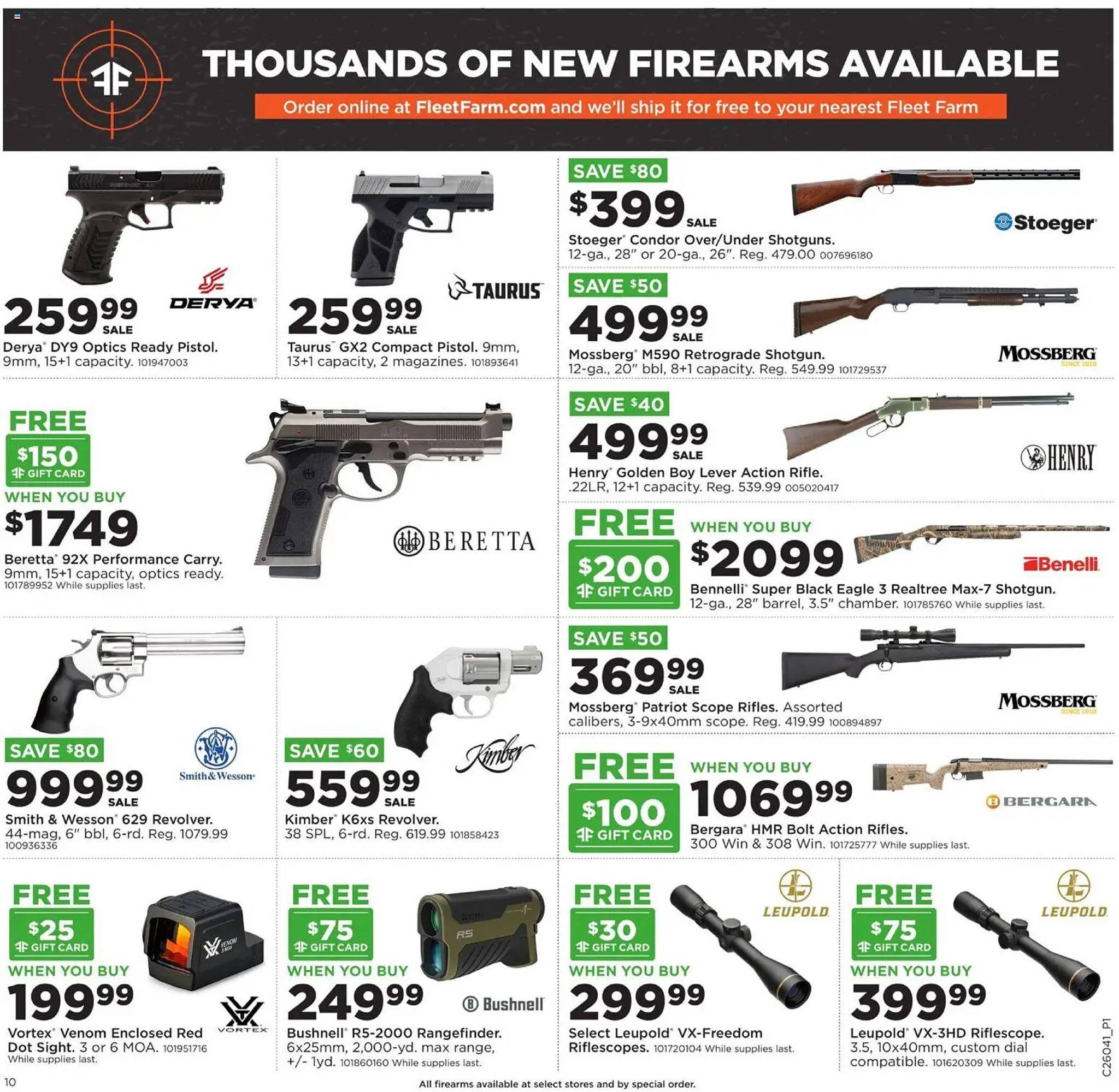 Mills Fleet Farm weekly ad