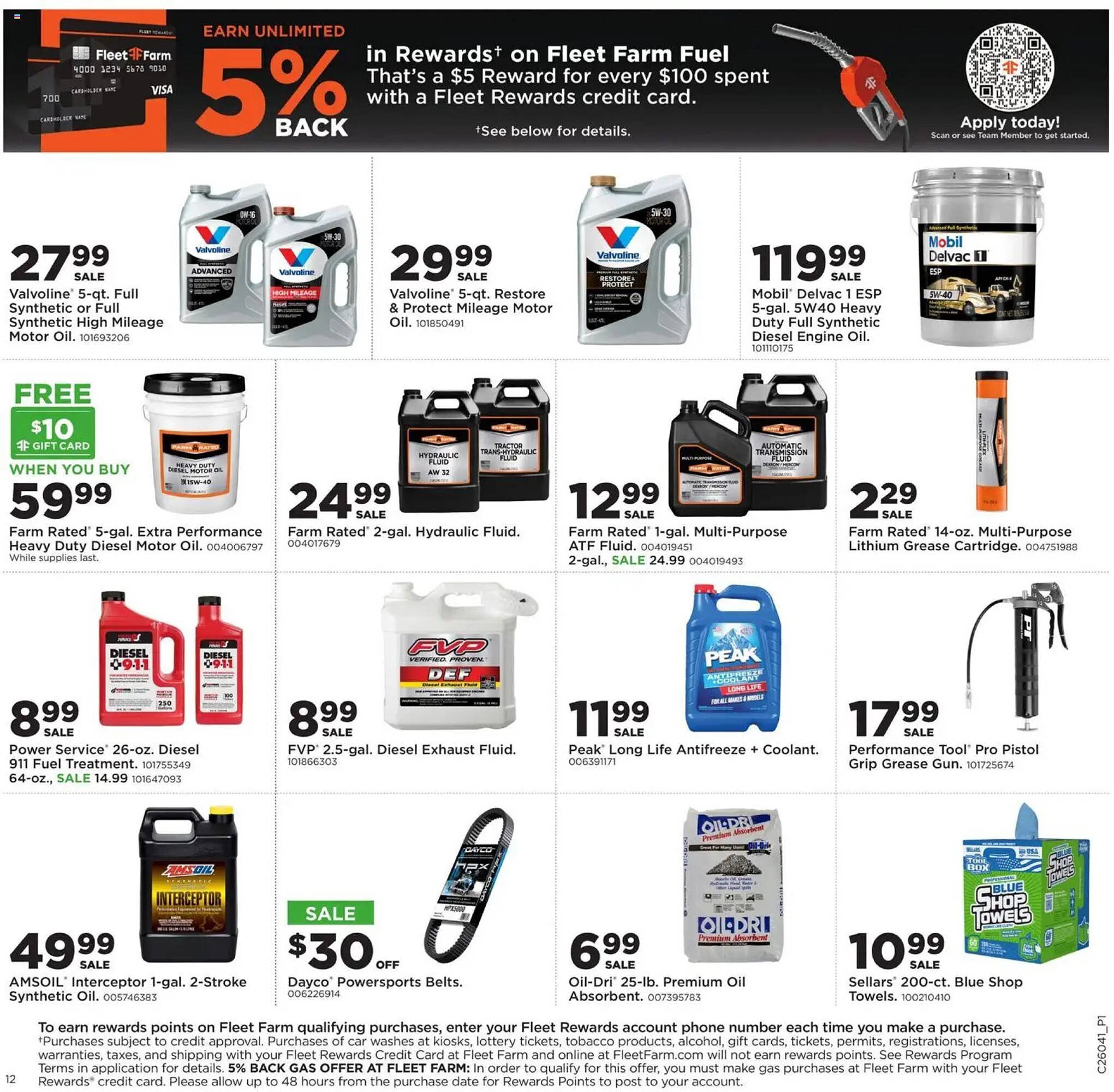 Mills Fleet Farm weekly ad