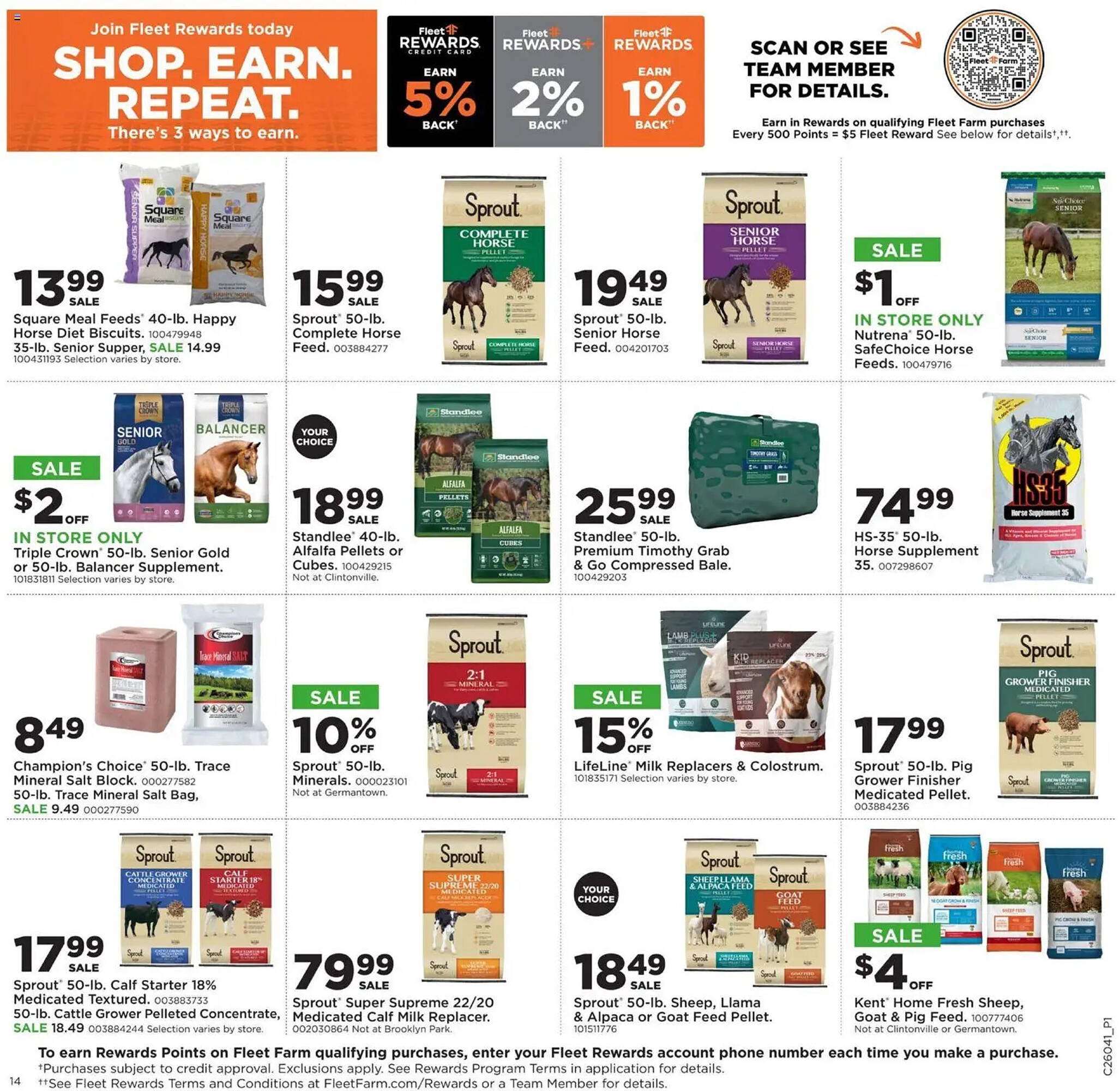 Mills Fleet Farm weekly ad
