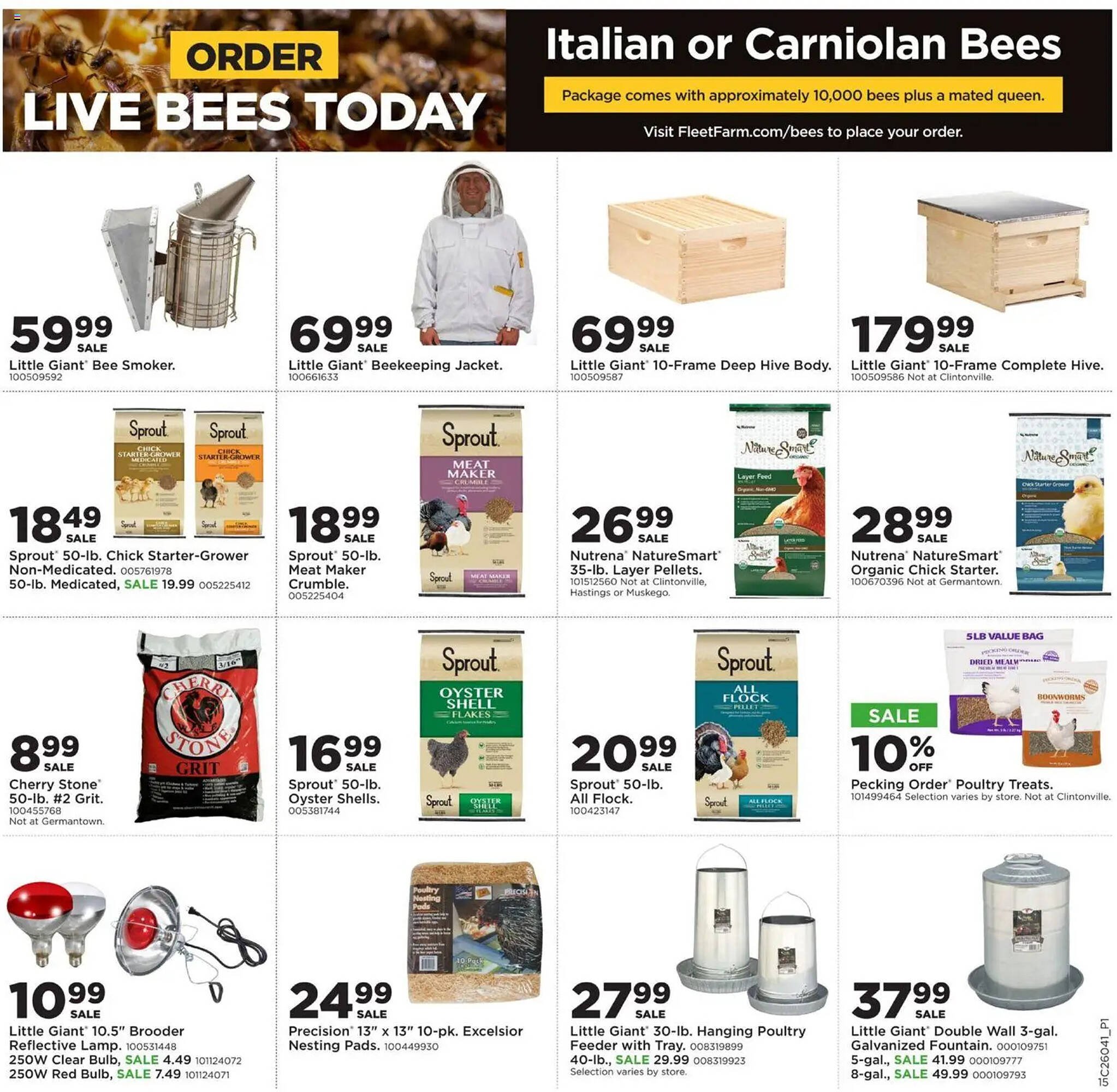 Mills Fleet Farm weekly ad