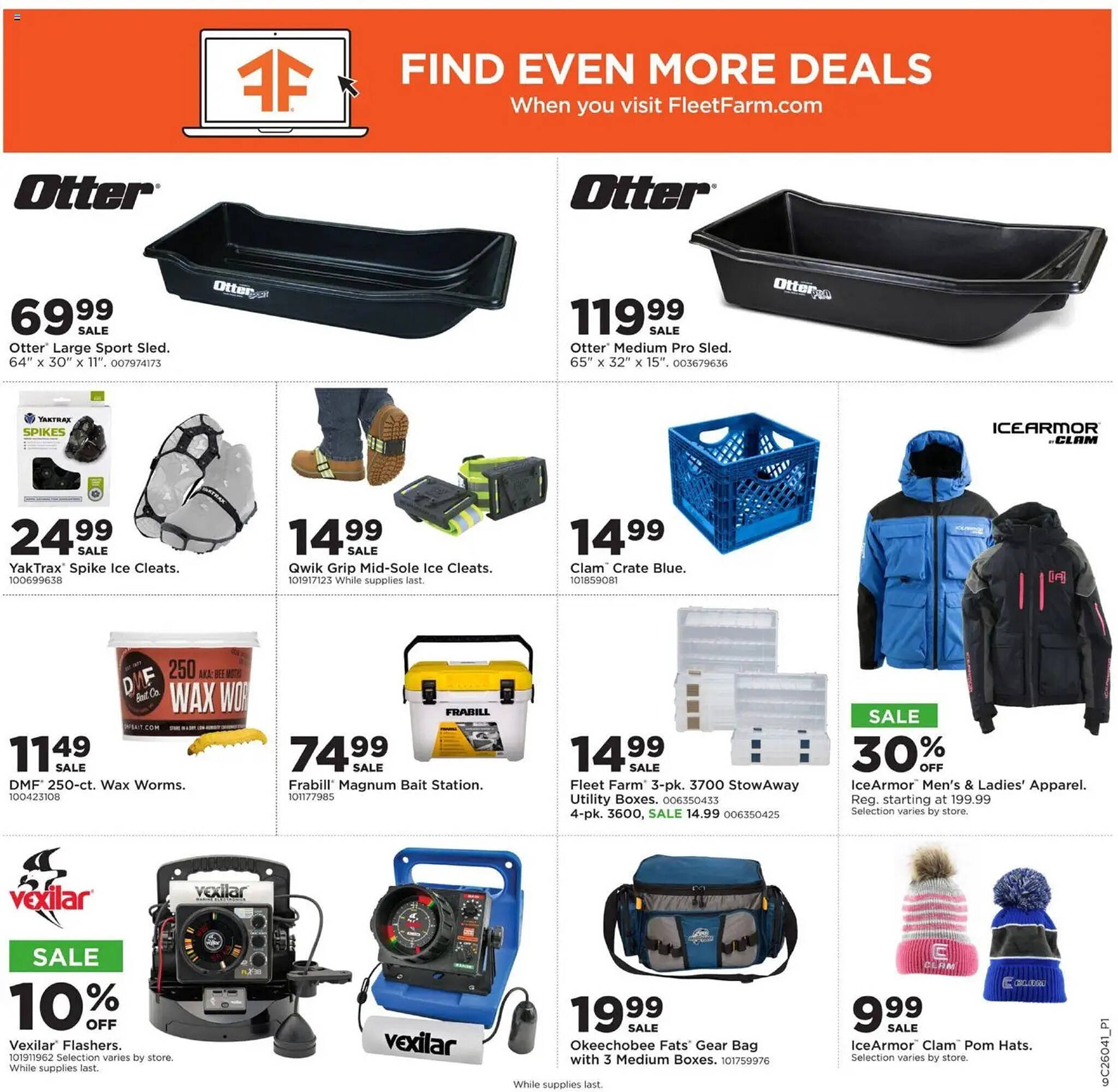 Mills Fleet Farm weekly ad