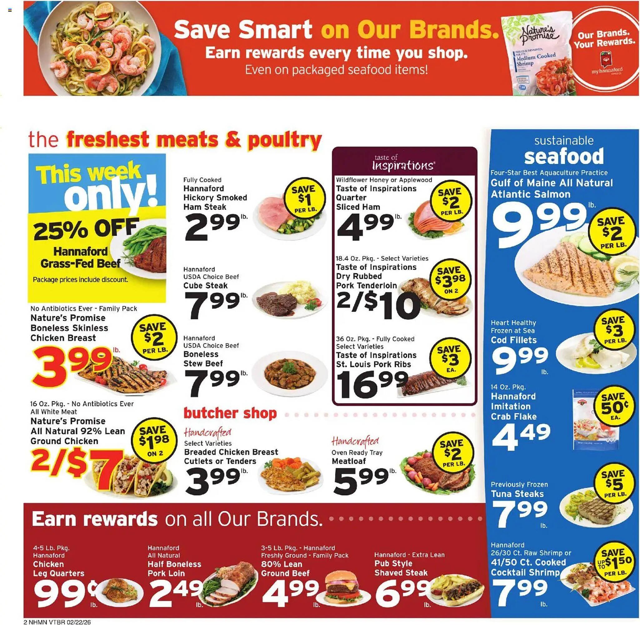 Hannaford flyer