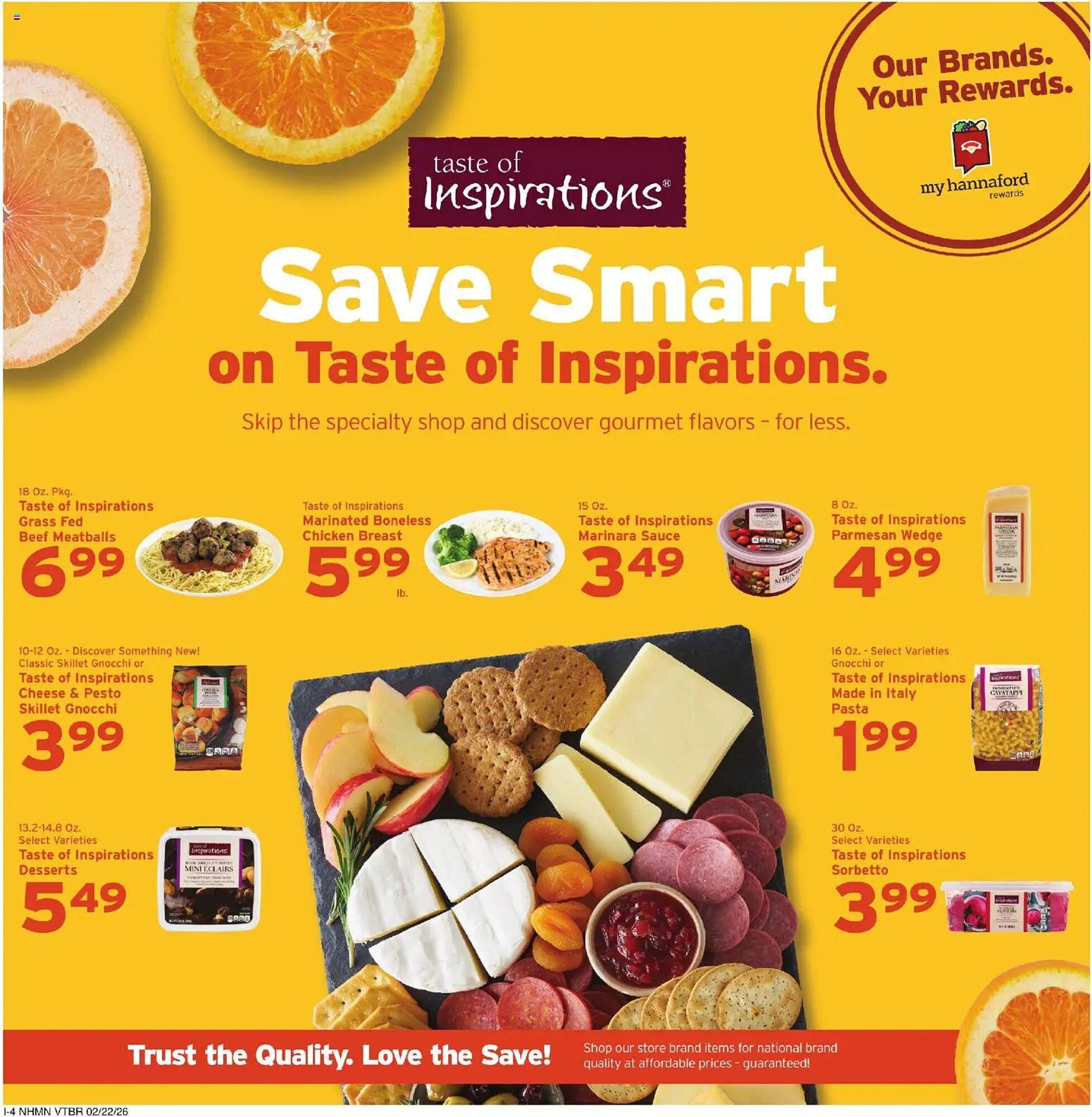 Hannaford flyer