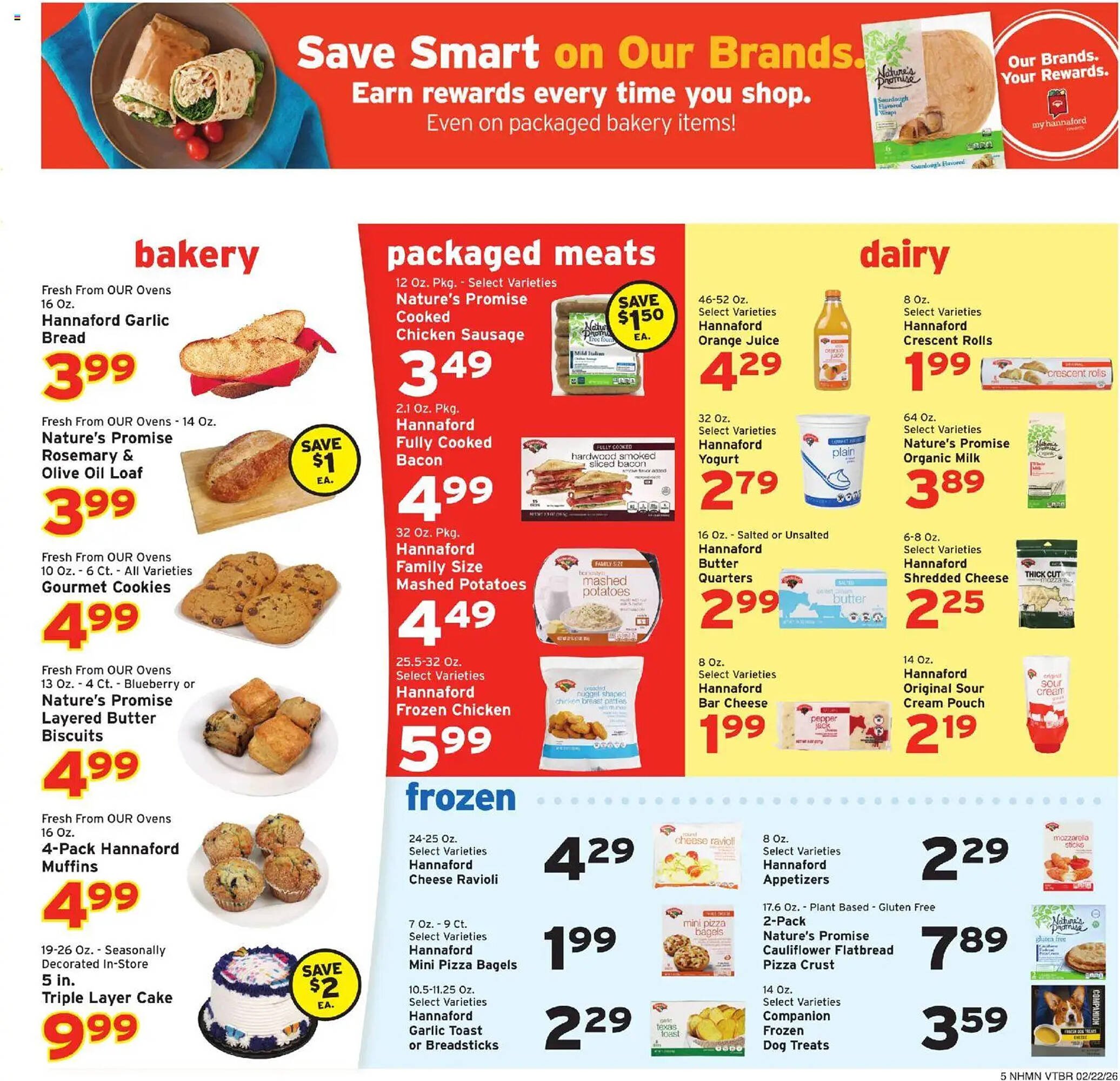 Hannaford flyer