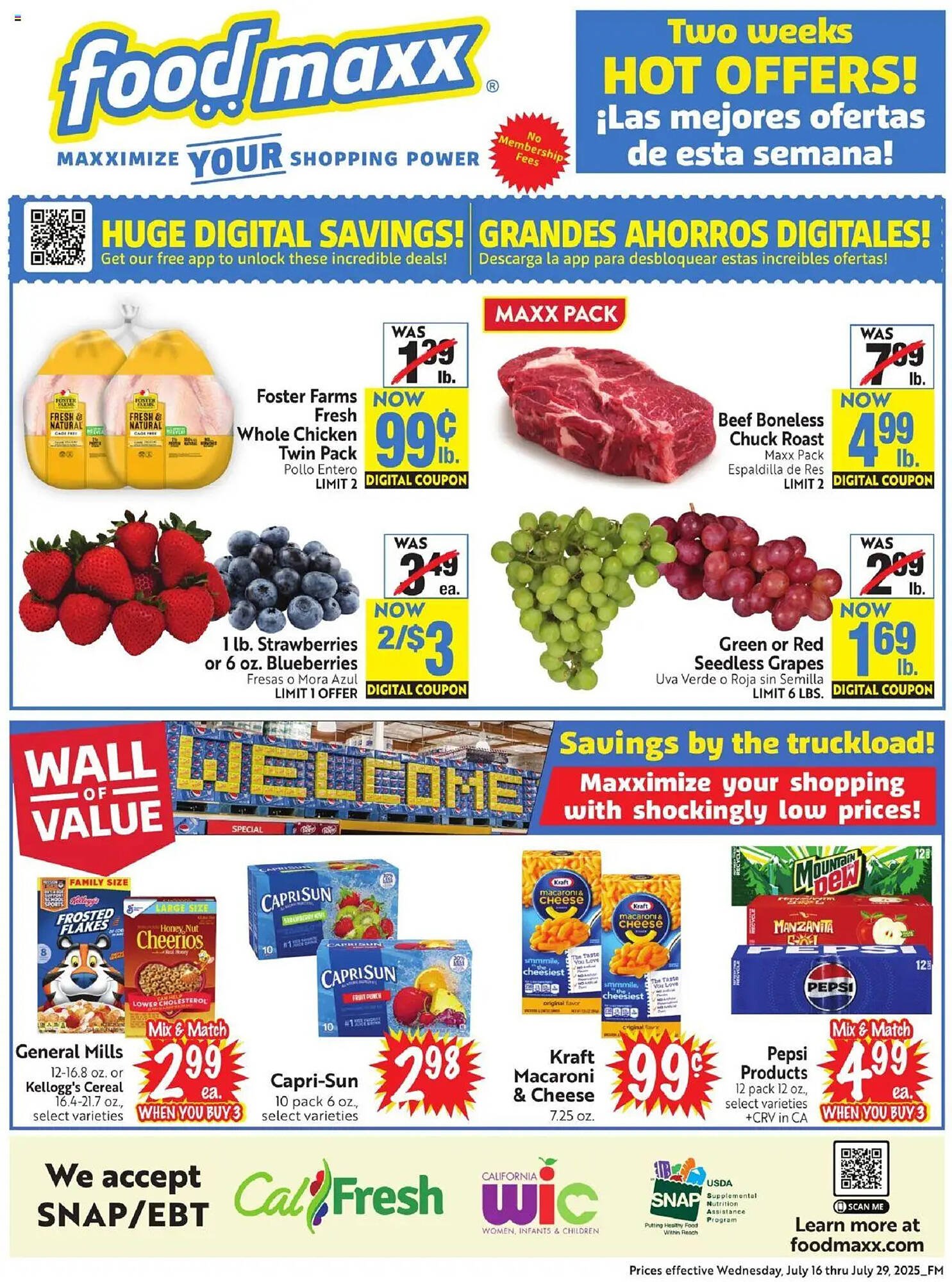 Foodmaxx Weekly Ad (2025-07-16 - 2025-07-30) | 1