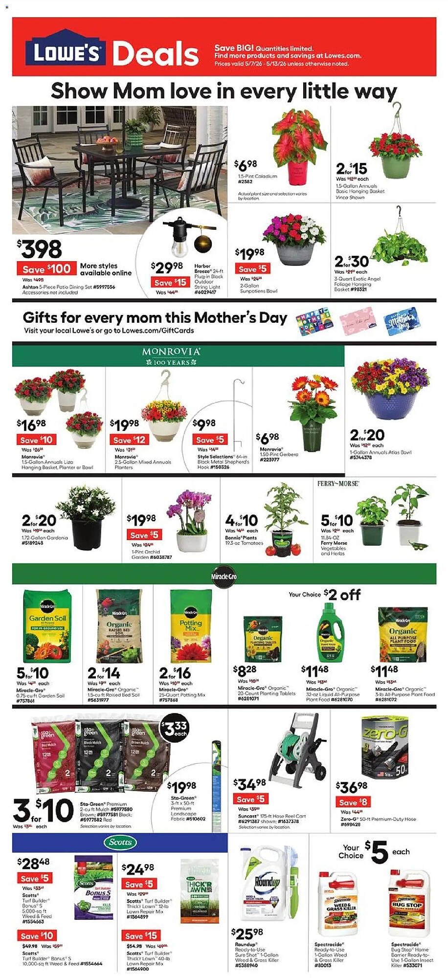 Lowe's weekly ad