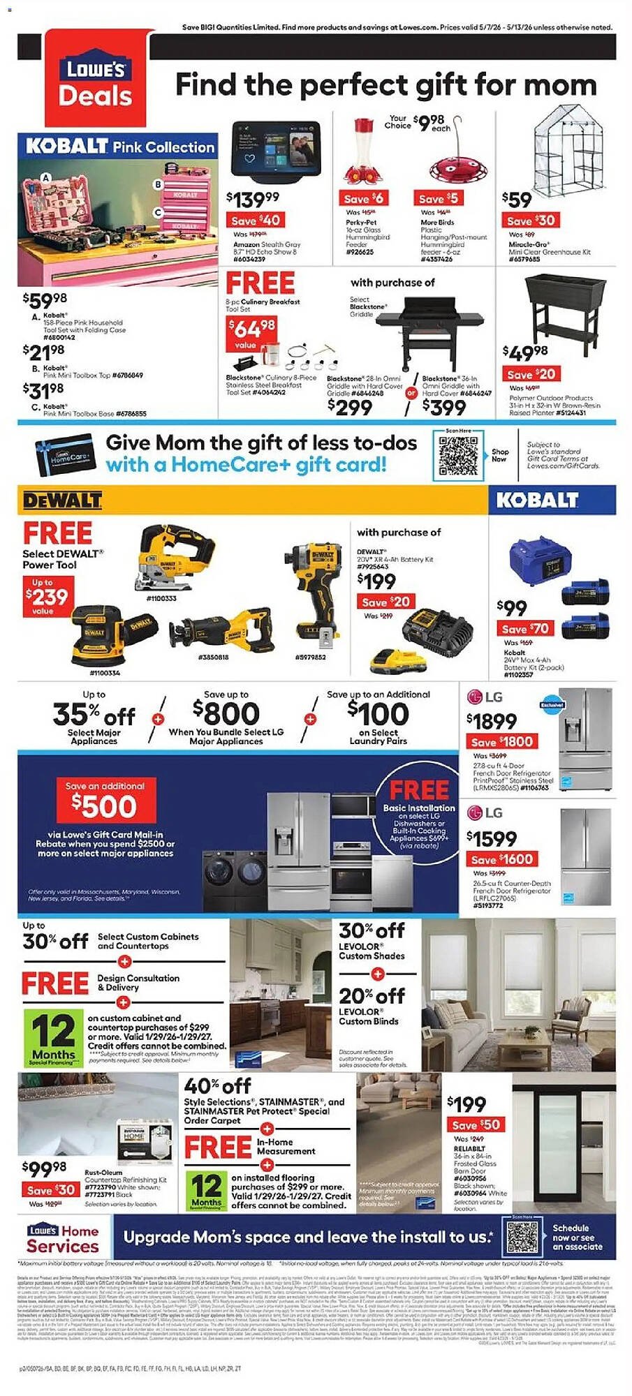 Lowe's weekly ad