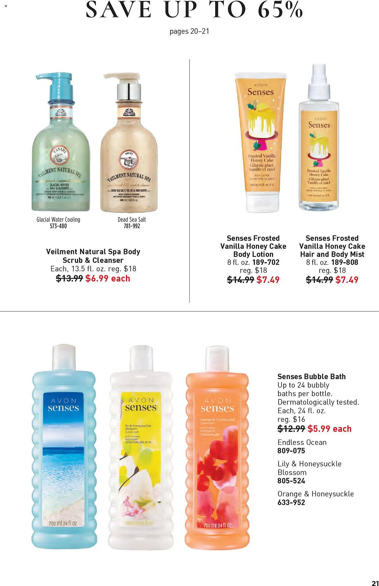 Avon weekly ad