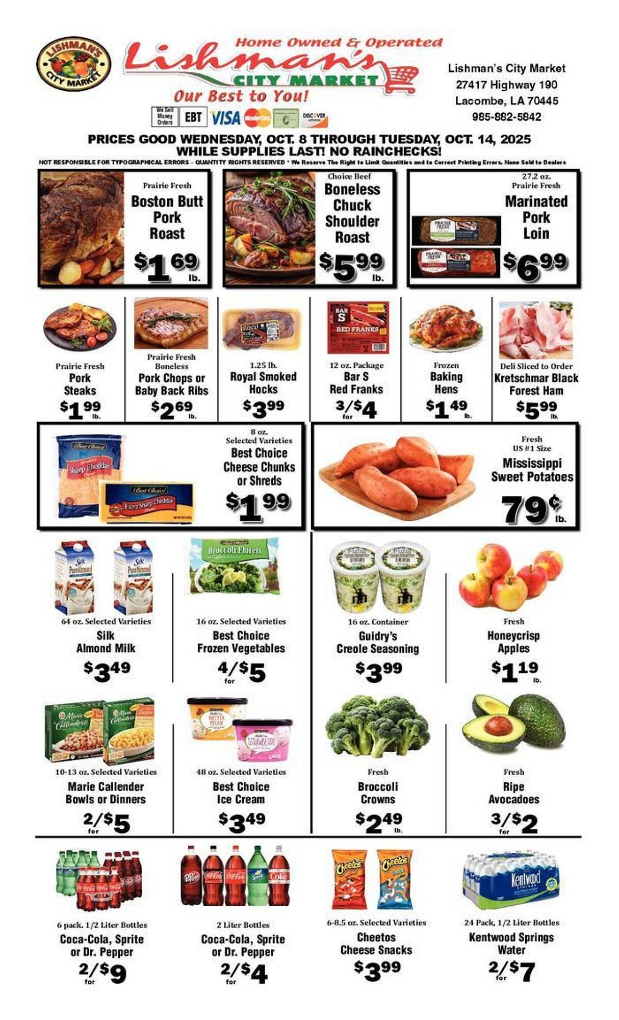 Lishman&#039;s City Market weekly ad (2025-10-08 - 2025-10-14) | 1