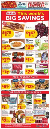 H-E-B weekly ad