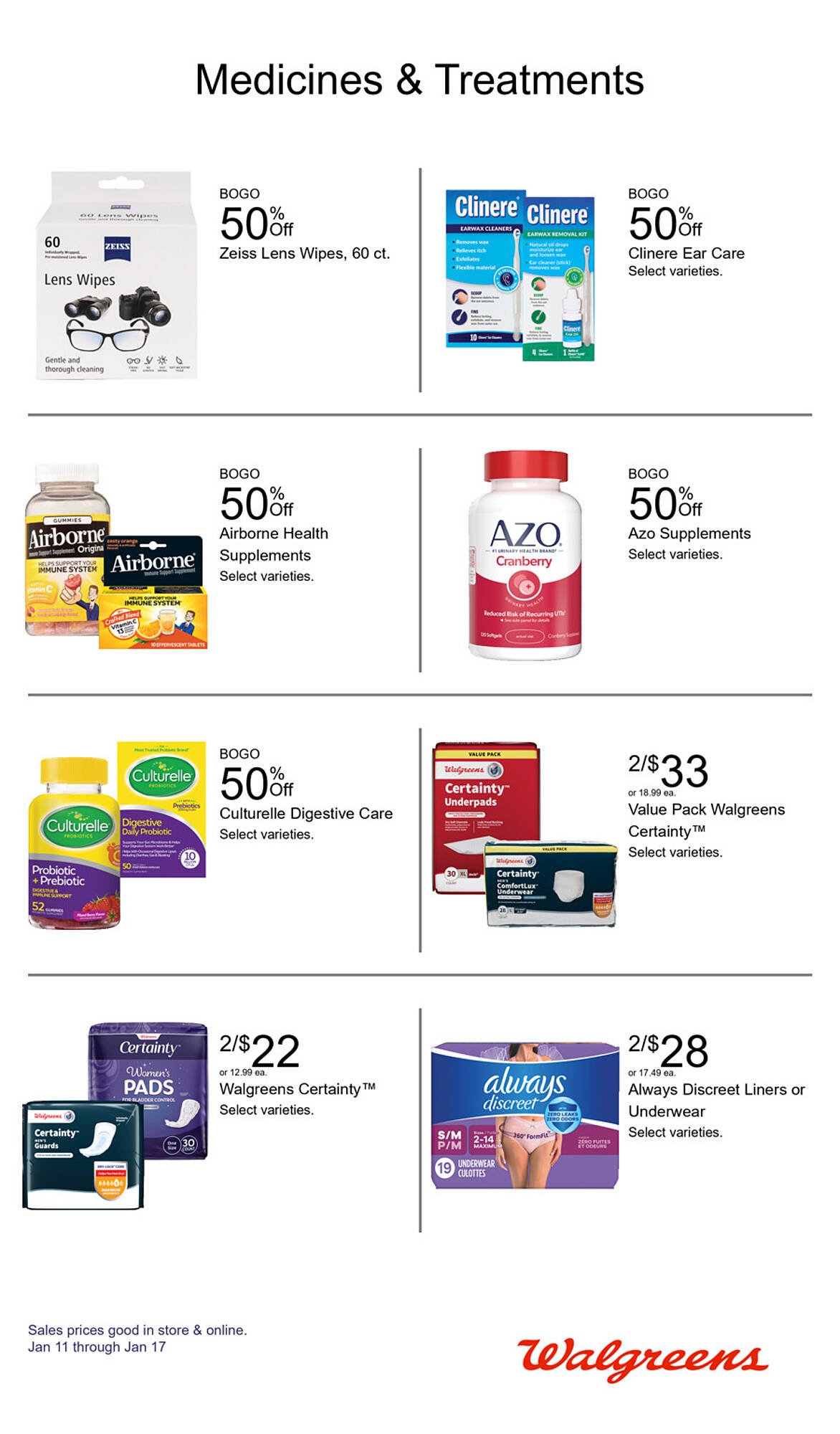Walgreens weekly ad